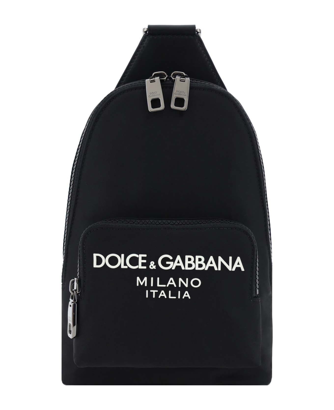 Dolce & Gabbana One-shoulder Backpack - Nero/nero