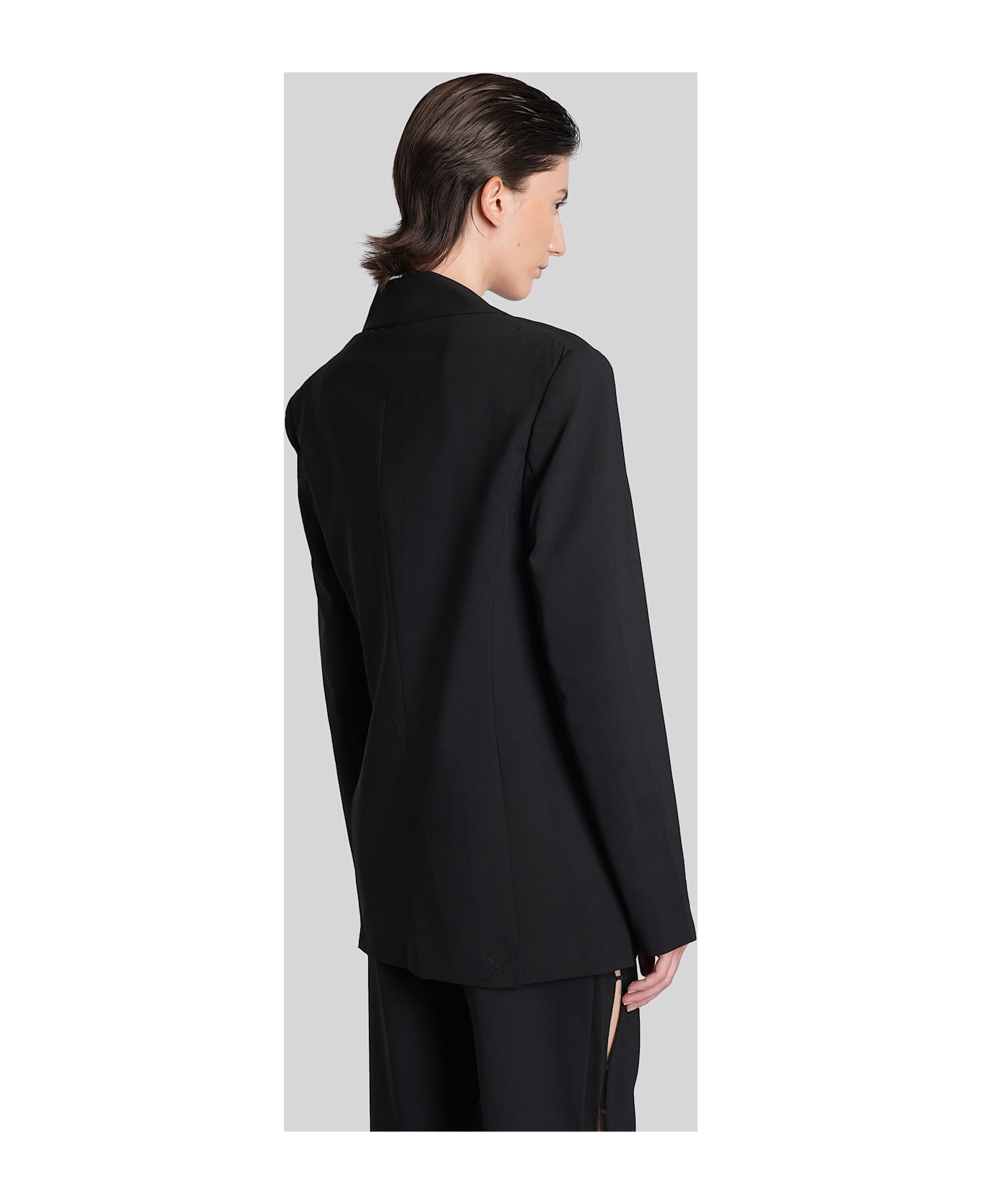 Christopher Esber Blazer In Black Wool - black