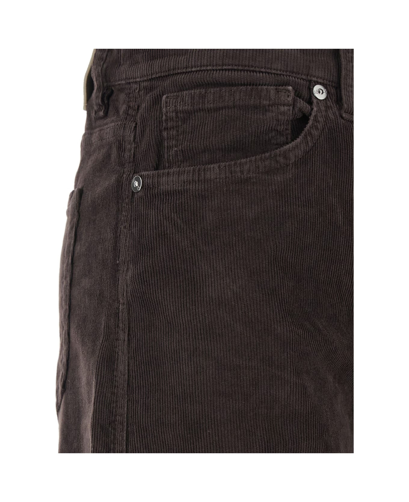 PT Torino Cindy Soft Stretch Corduroy - Brown