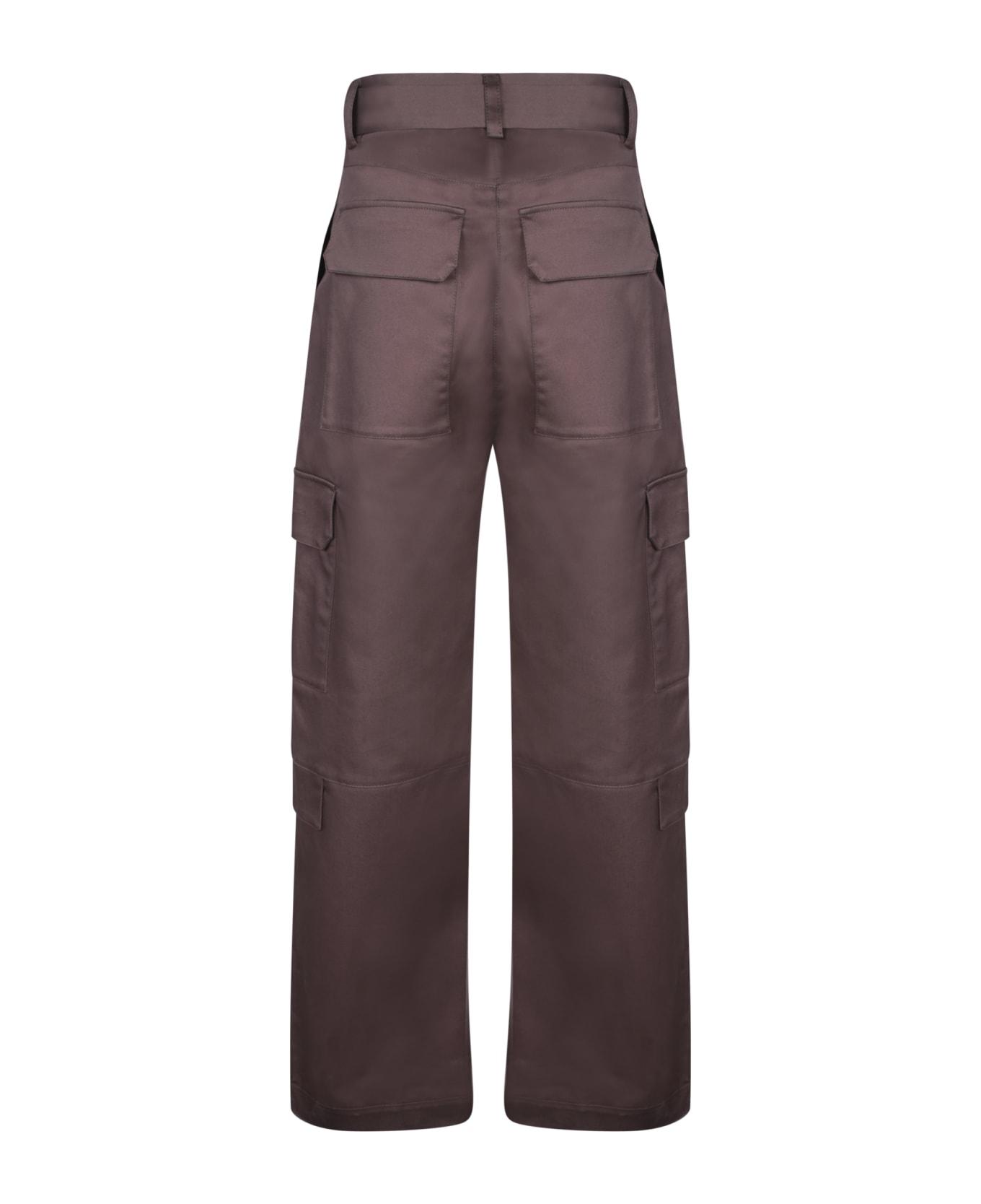 MSGM Brown Cargo Trousers - Brown