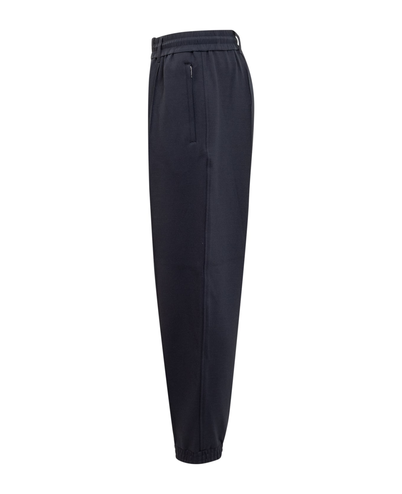 Emporio Armani Long Trousers - BLU NAVY