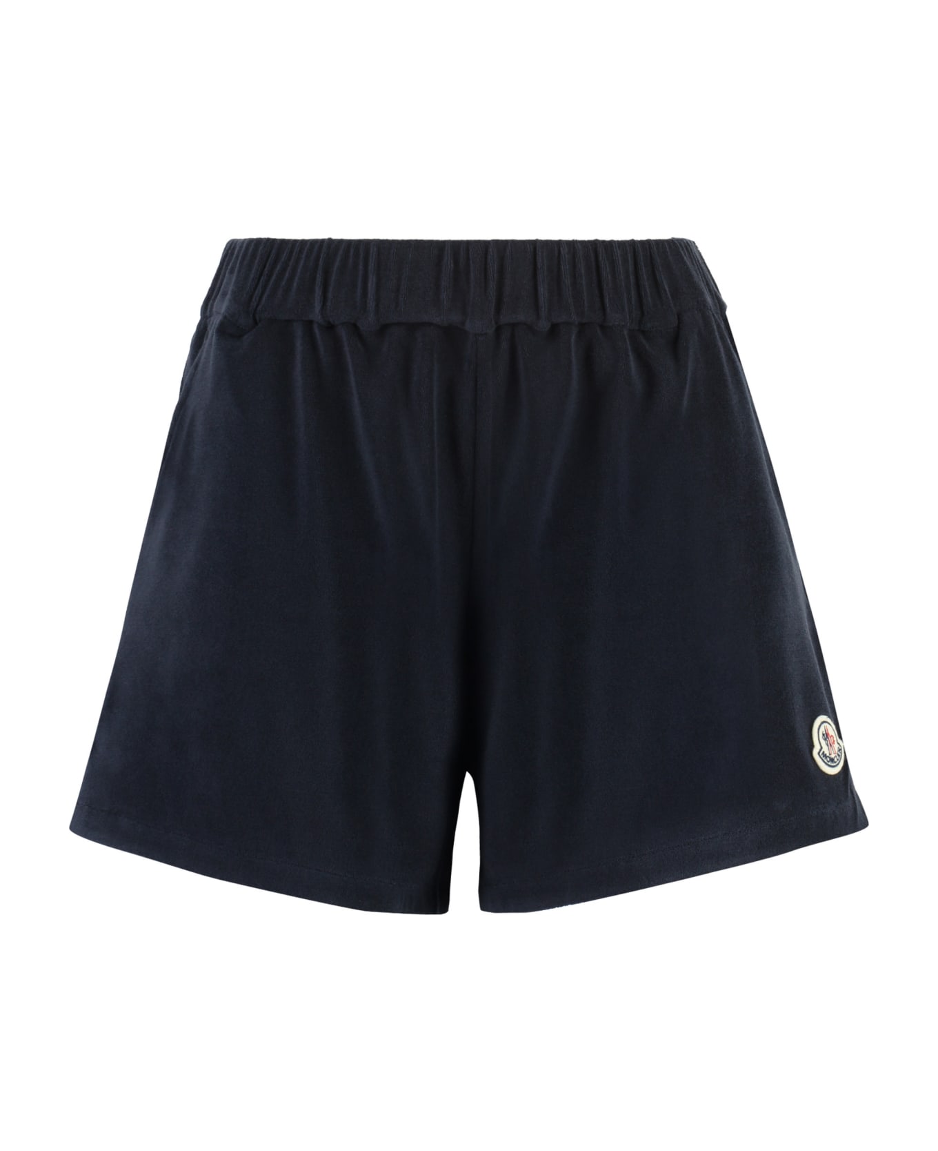 Moncler Terry Cloth Shorts - Blue