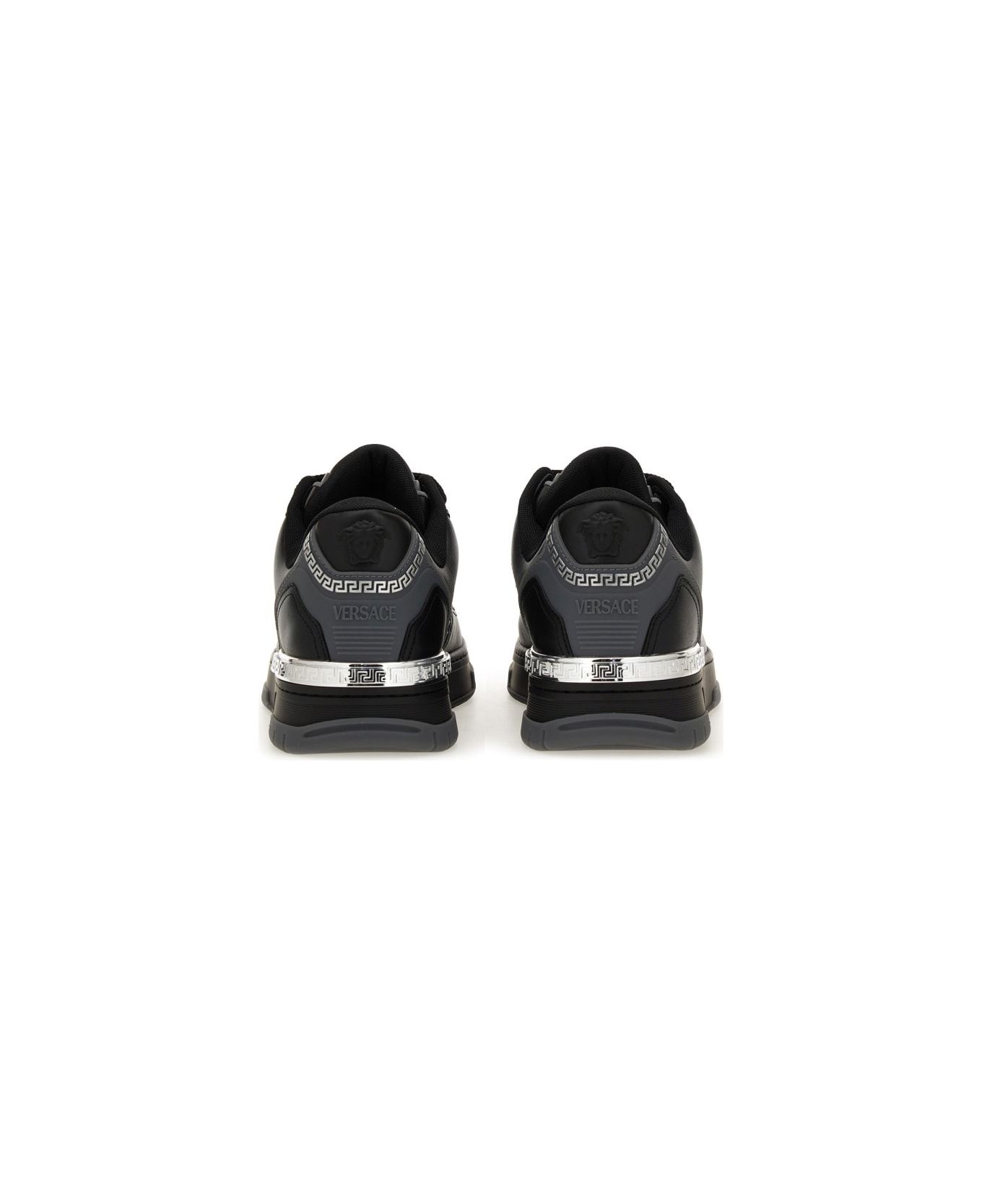 Versace Sneaker With Greek - BLACK