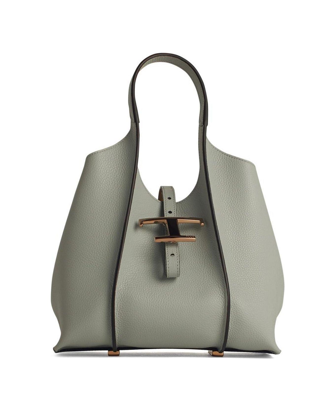 Tod's T Timeless Shopping Bag - Light Grey