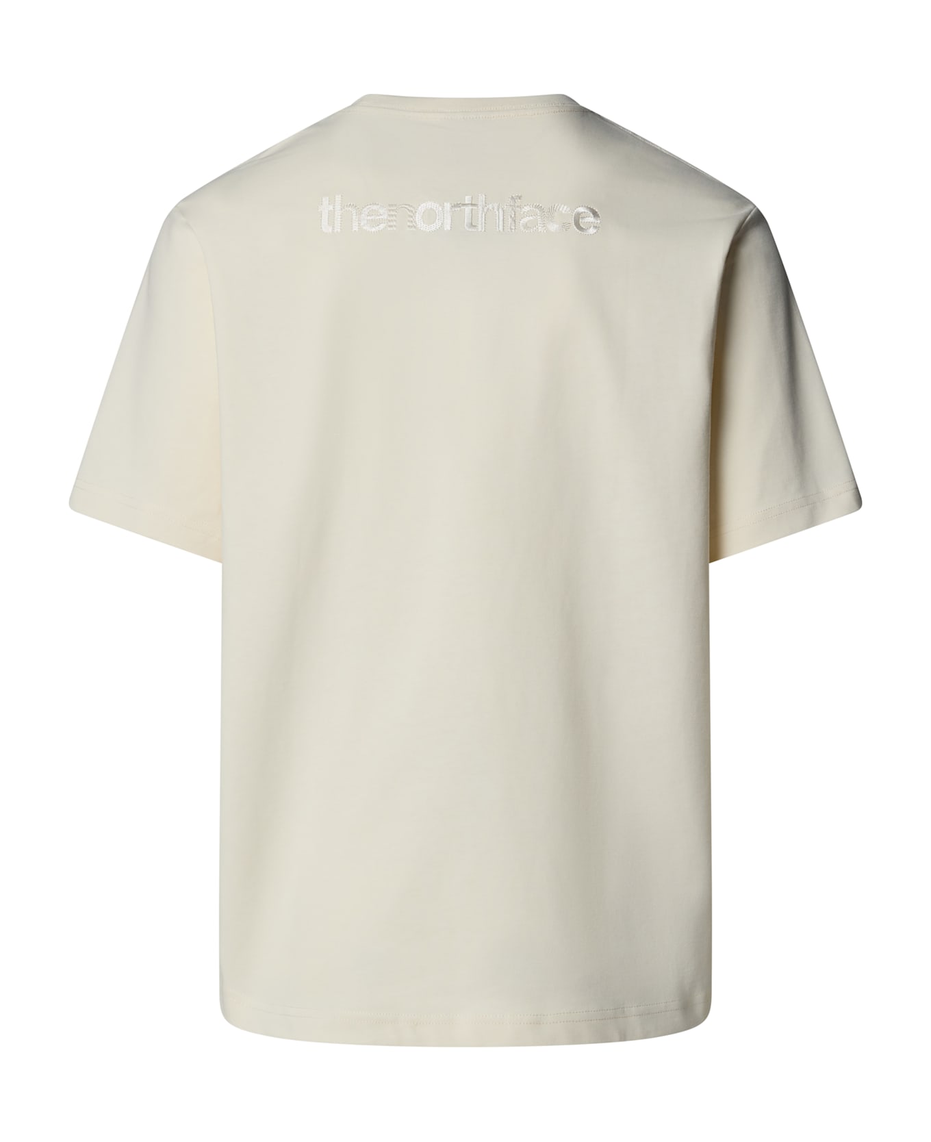 The North Face Ss Logo Rmst Relaxed Tee - WHITE DUNE
