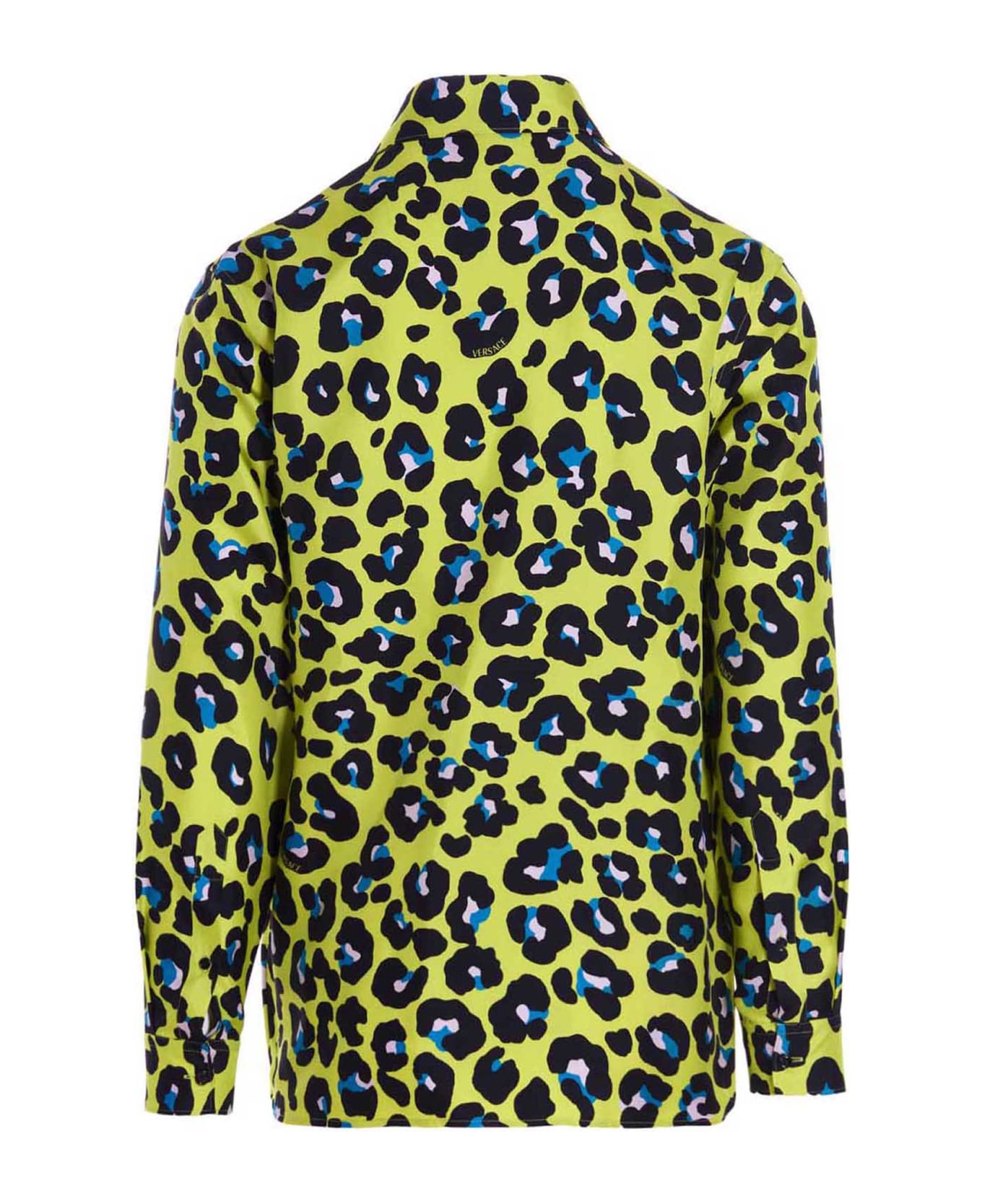 Versace 'daisy Leopard' Shirt - Leopardato
