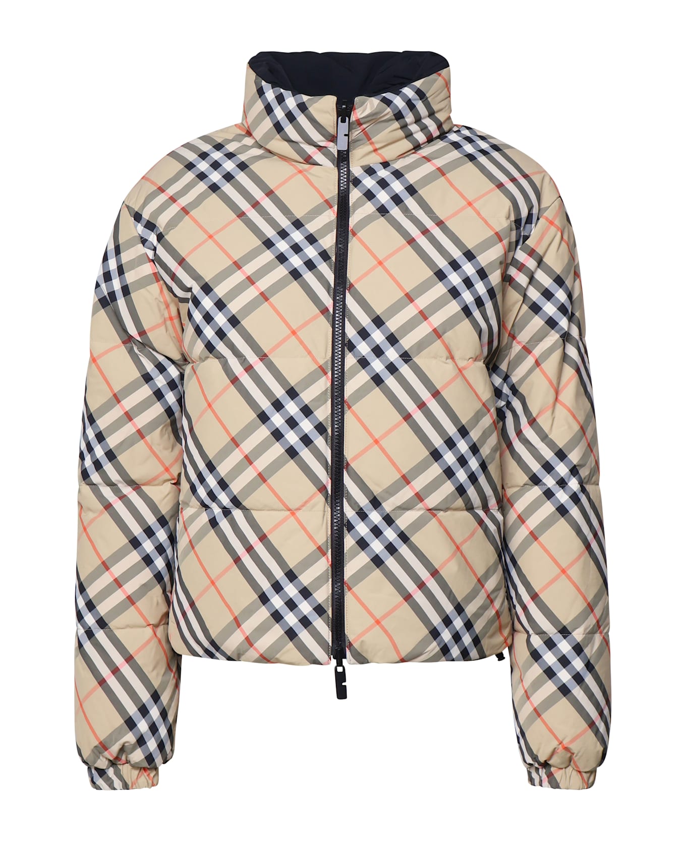 Burberry Reversible Down Jacket - BLACK, Vintage check