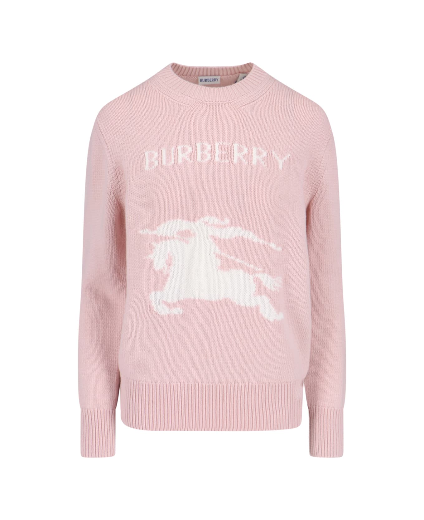Burberry Wool And Cashmere Sweater - Pink