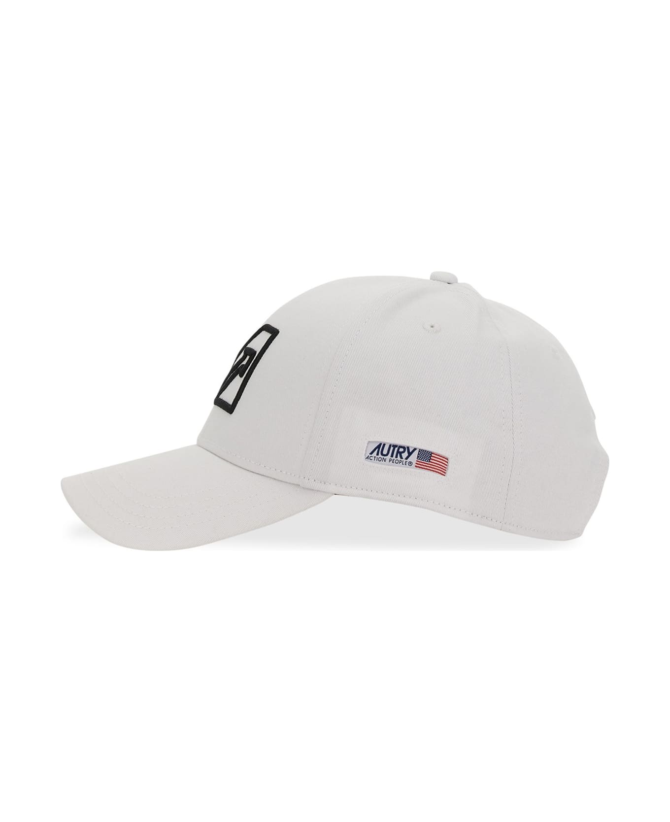 Autry 'icon' Baseball Cotton Cap - WHITE