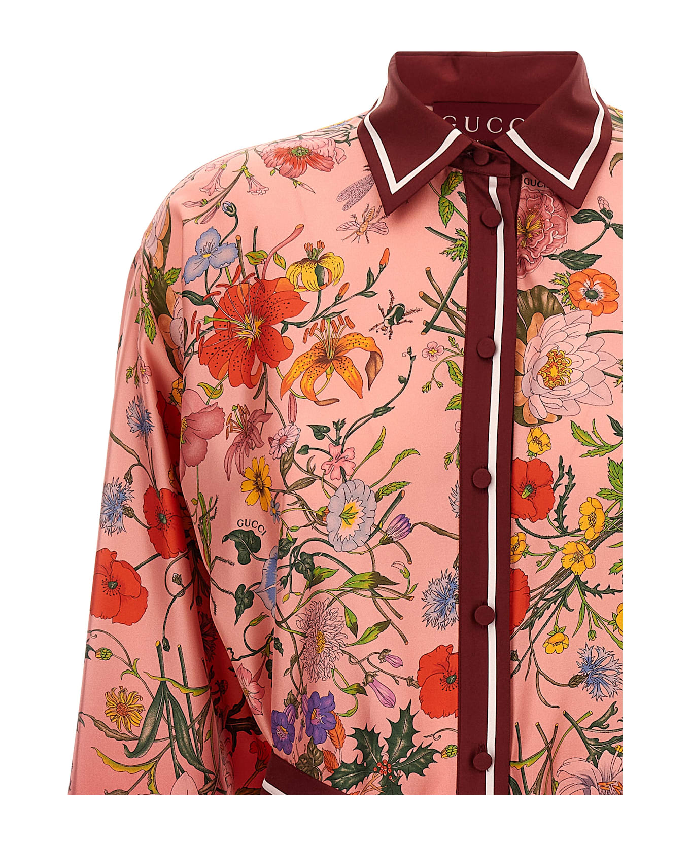 Gucci 'gucci Flora' Print Dress - Multicolor