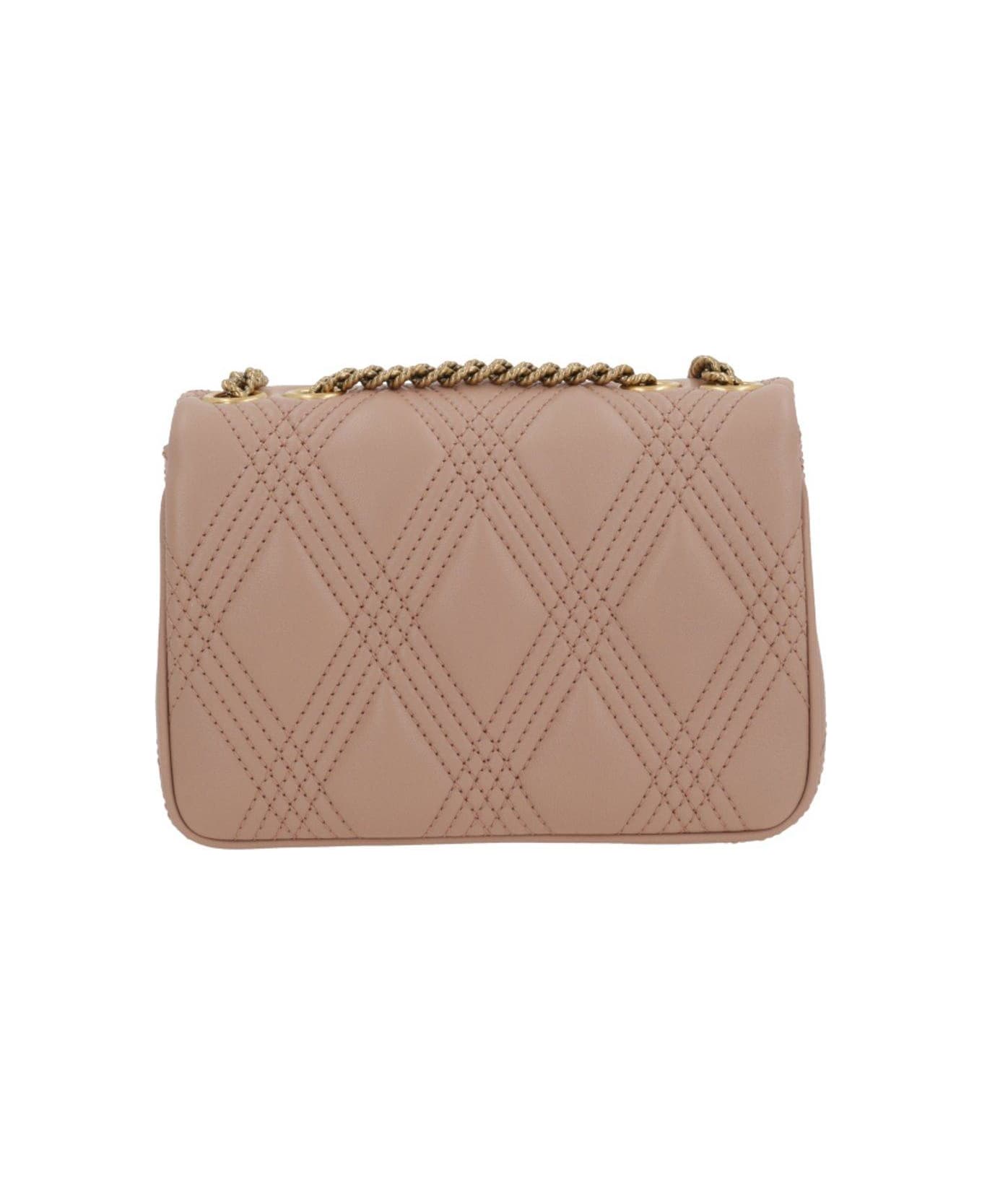 Valentino Garavani Garavani Rockstud Foldover Top Shoulder Bag - Pink