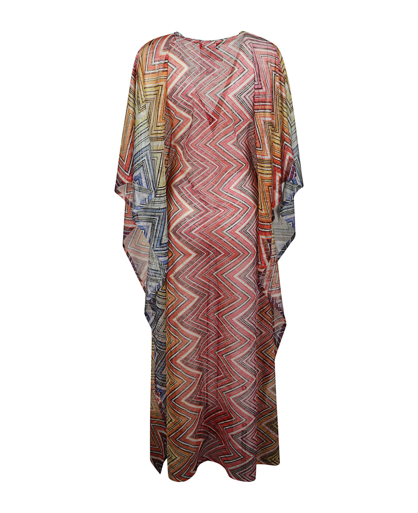 Missoni Long Cover Up Dress - PINK