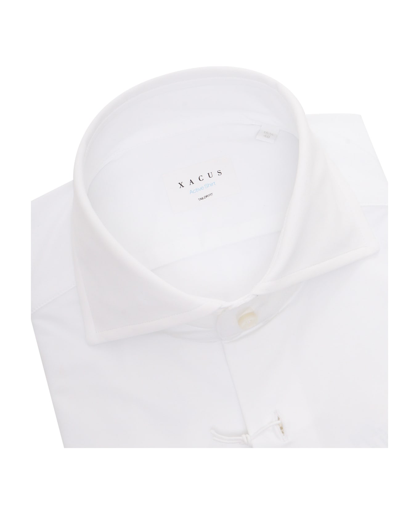 Xacus With Shirt With One Pocket - WHITE
