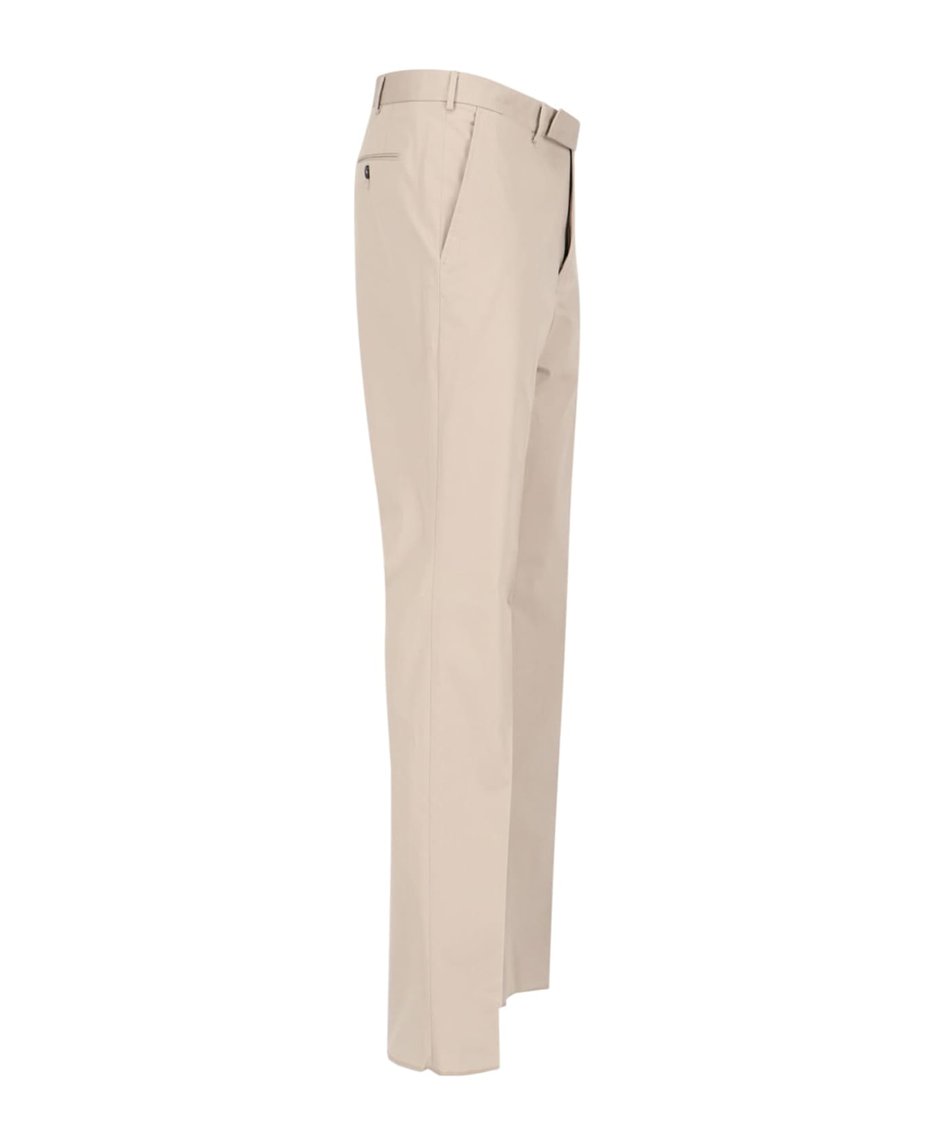 Zegna Tailored Trousers - Beige ボトムス