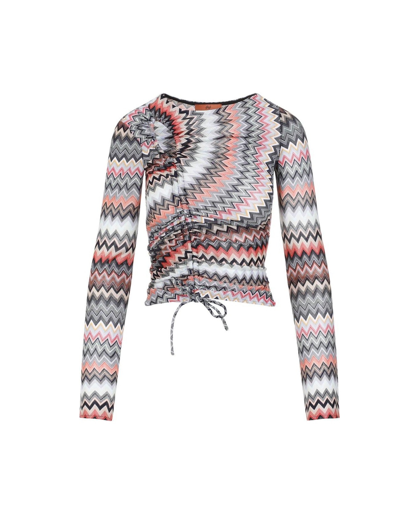 Missoni Zigzag Long-sleeved Top - Multicolor トップス