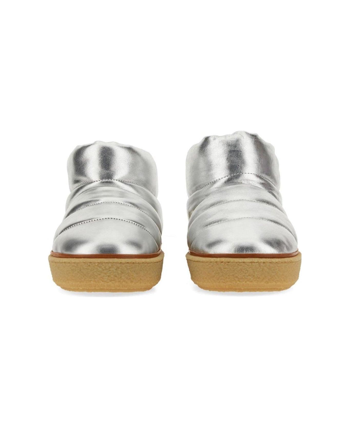 Isabel Marant Eskee Quilted Slipon Boots - SILVER