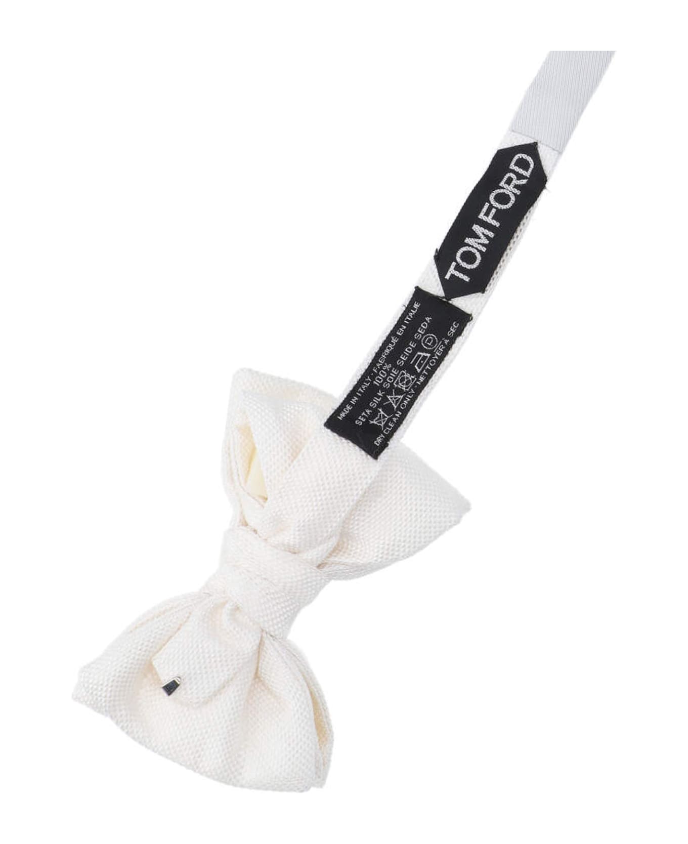 Tom Ford Tie - White ネクタイ