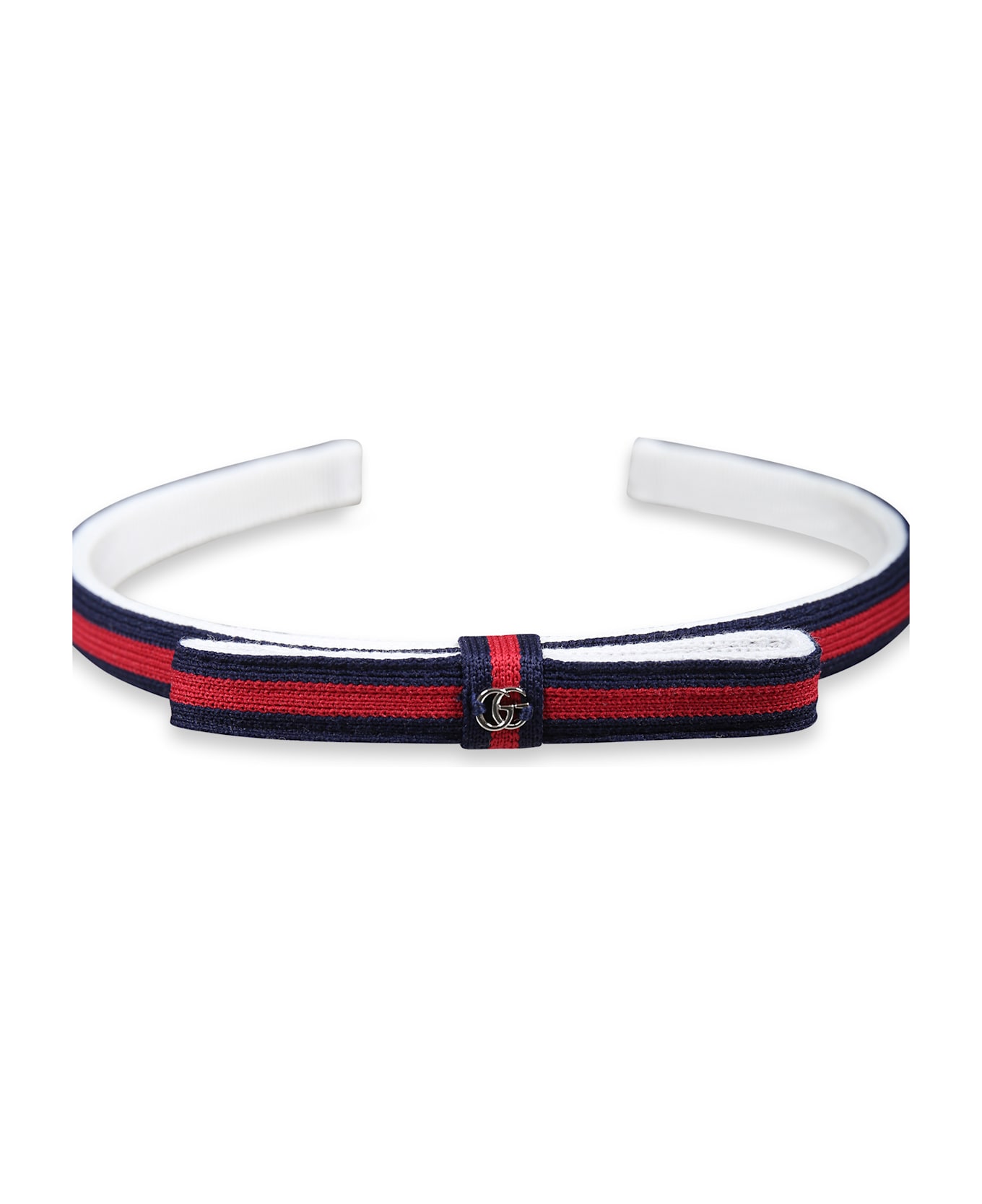 Gucci Multicolor Headband For Girl With Web Detail - Multicolor