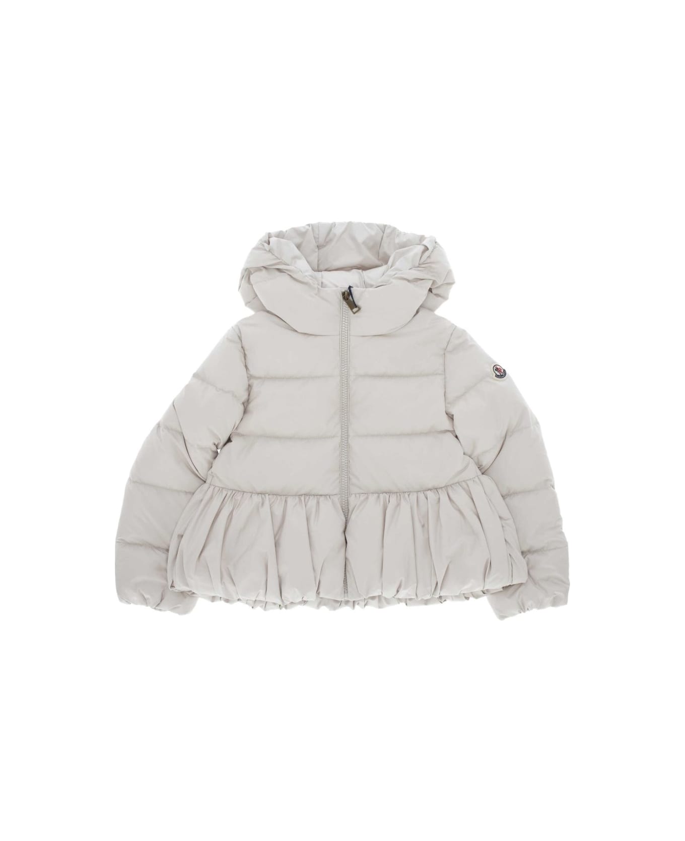 Moncler Enfant Hooded Jacket - Grey