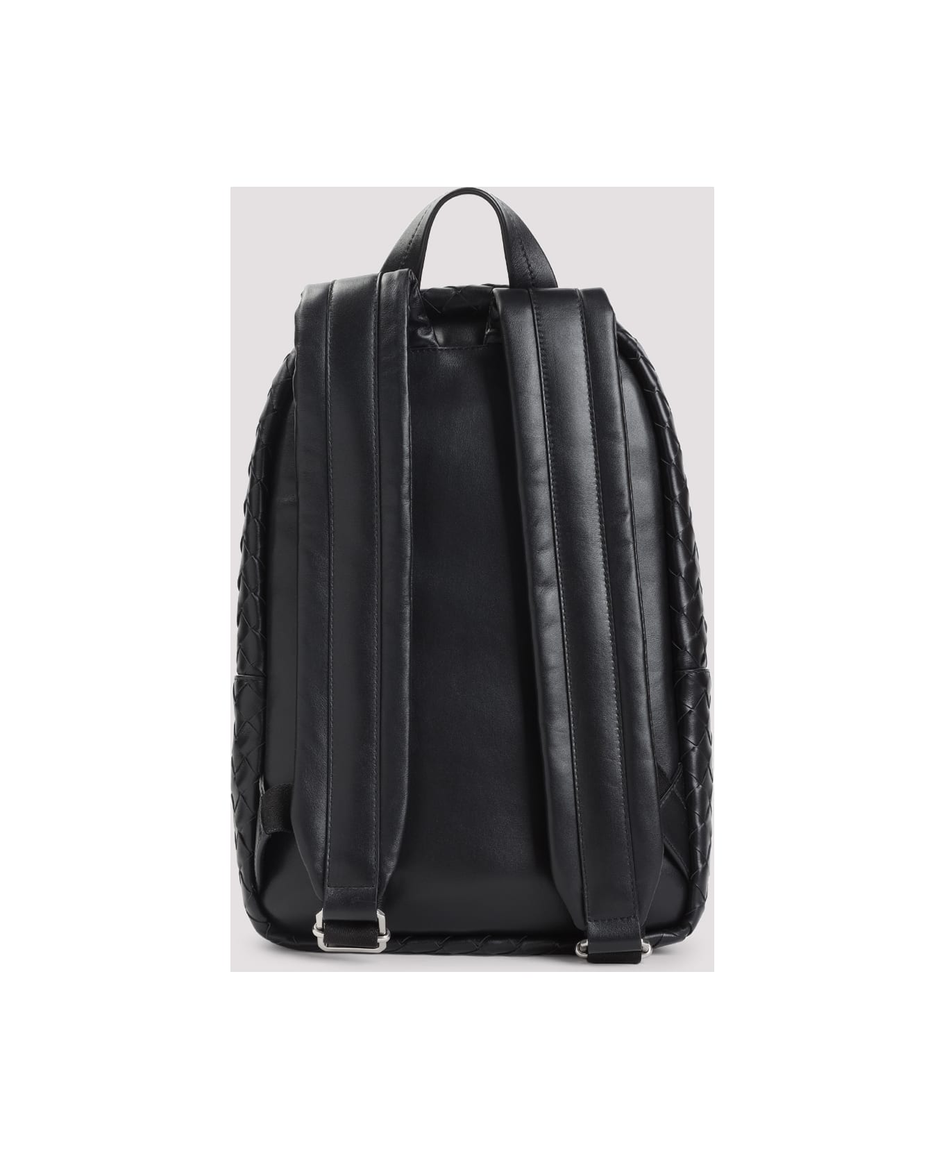Bottega Veneta Intreccio Small Backpack - Black
