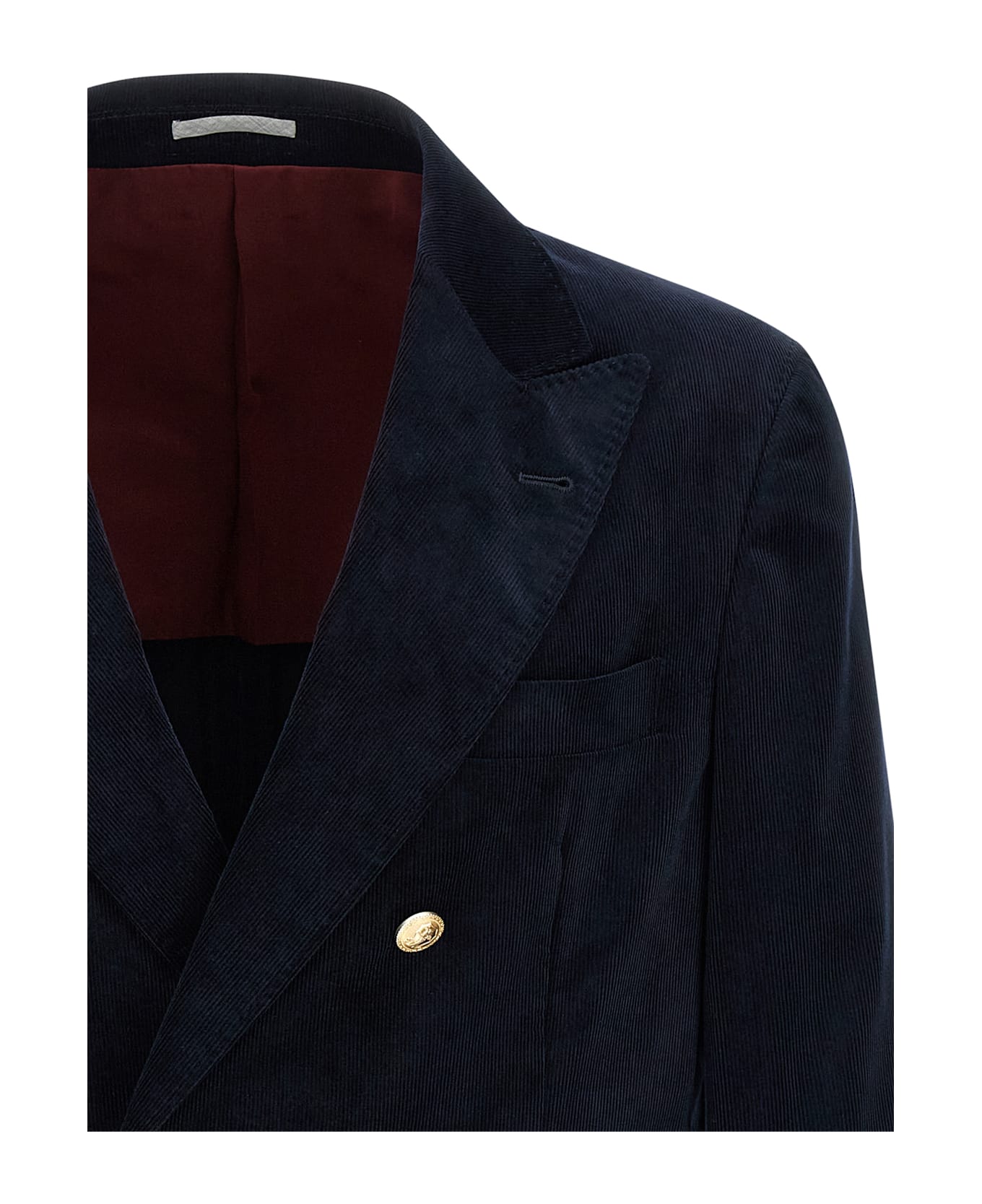 Brunello Cucinelli Corduroy Blazer - Blue