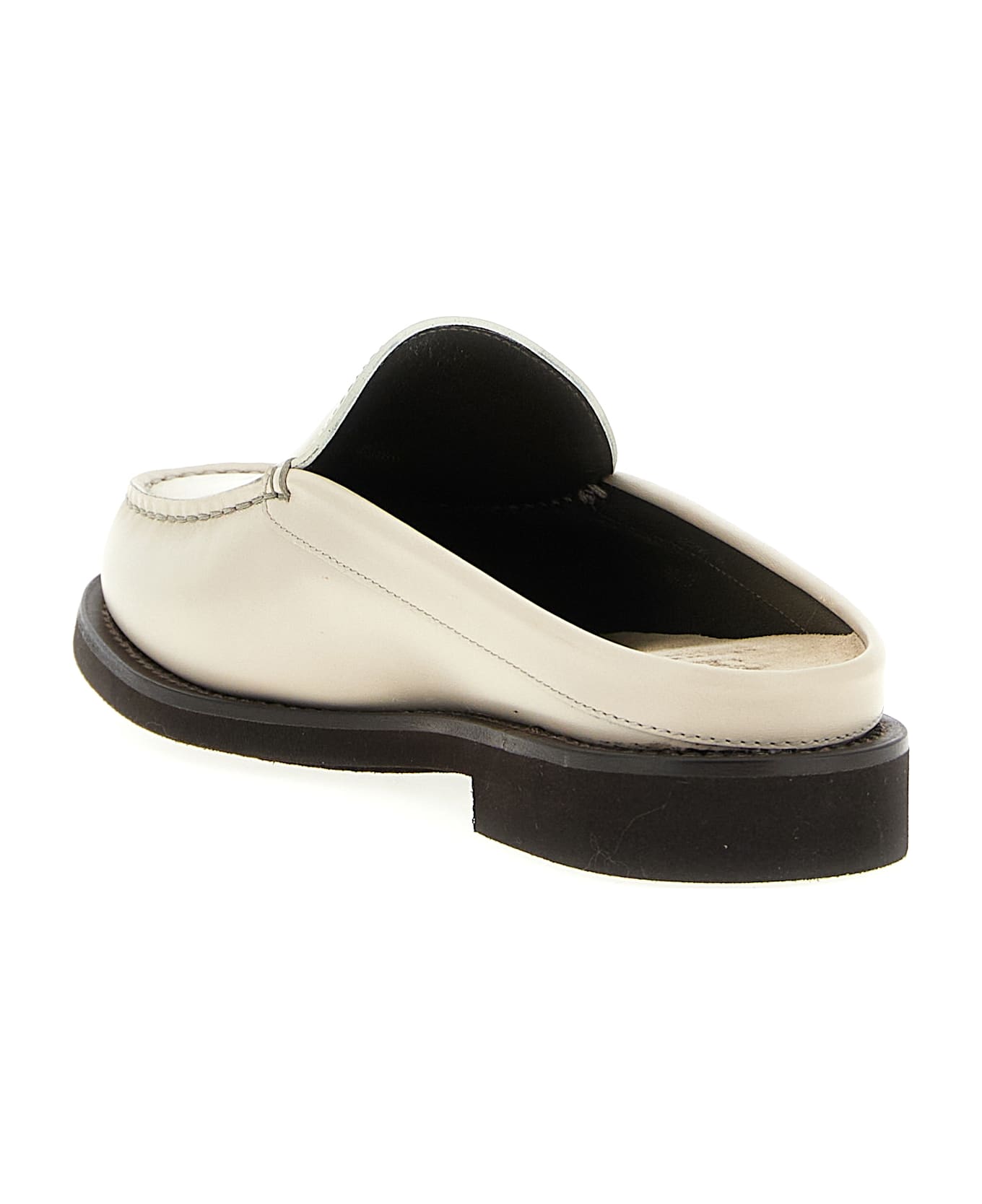 Brunello Cucinelli 
loafers
 Sabots - Beige フラットシューズ