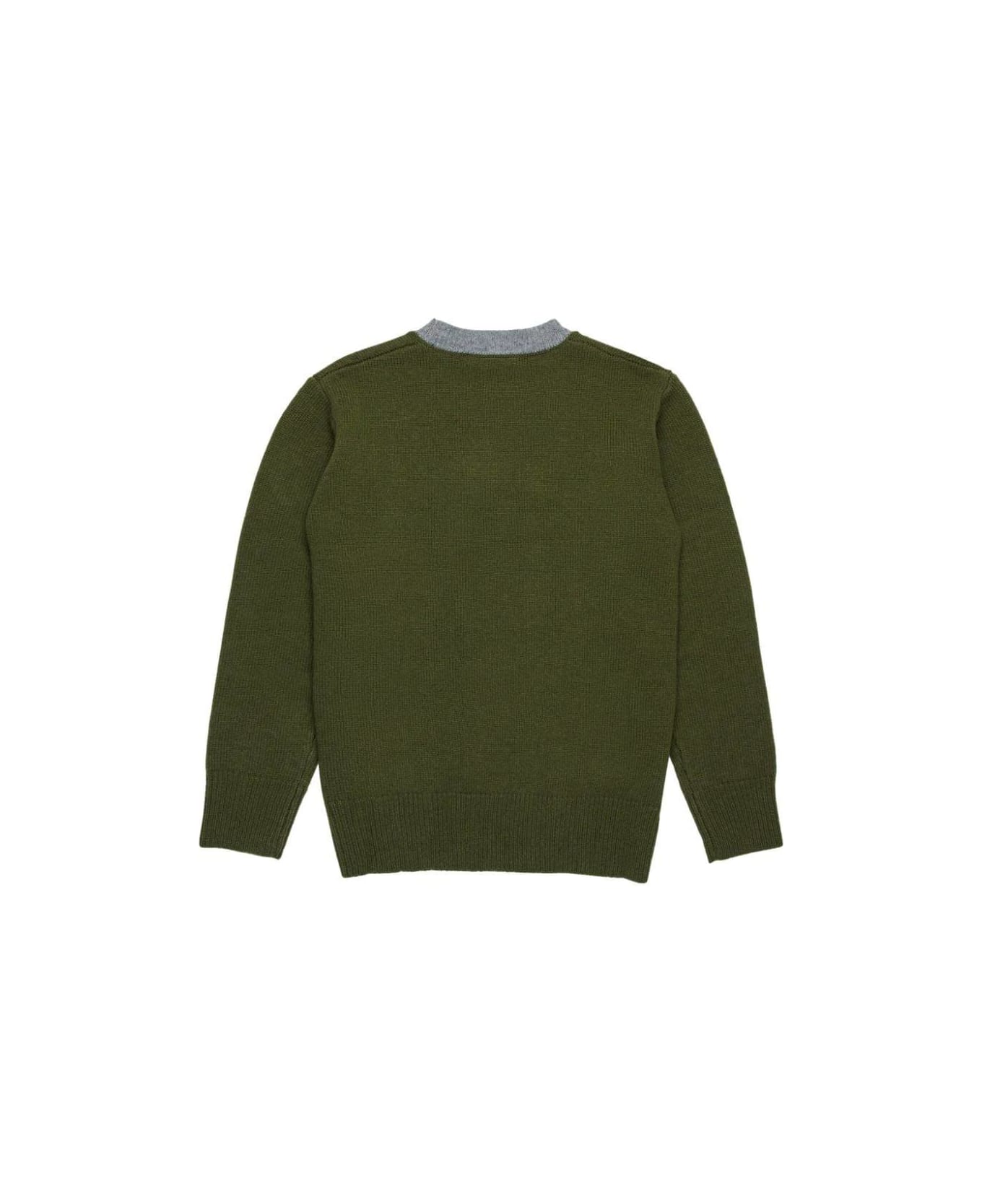 Marni Sweater With Logo - Green