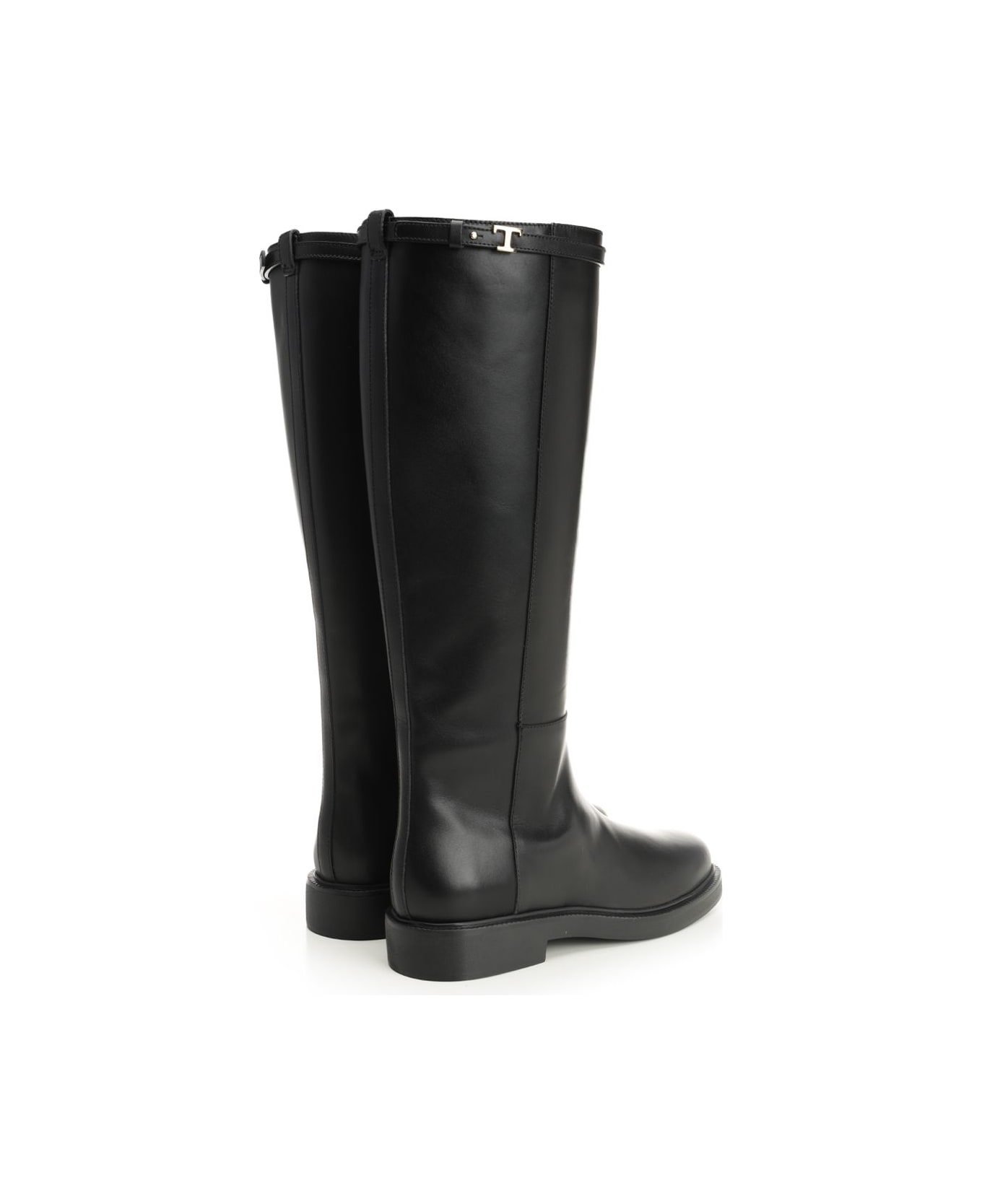 Tod's Leather Boot - BLACK