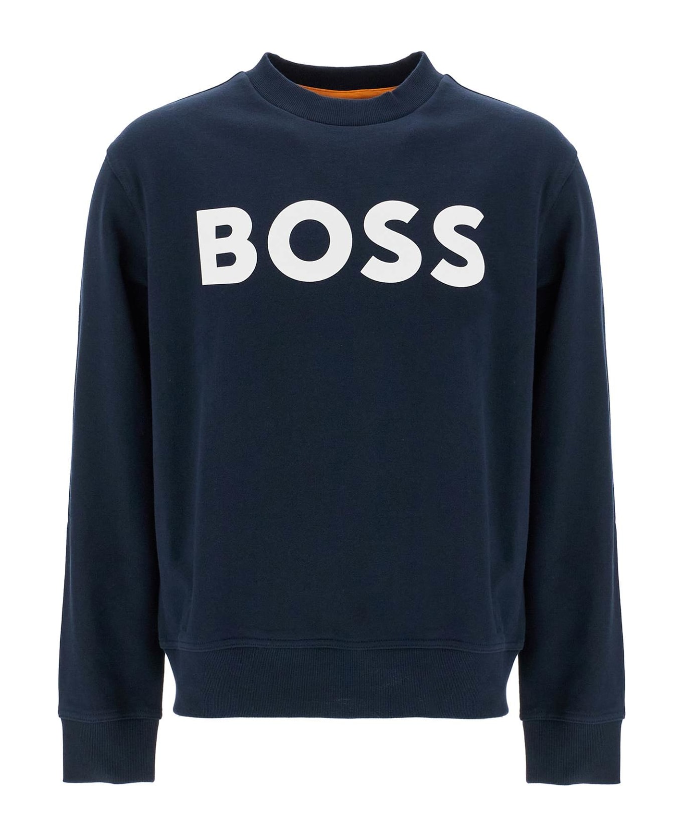 Hugo Boss Webasiccrew Logo - DARK BLUE (Blue)