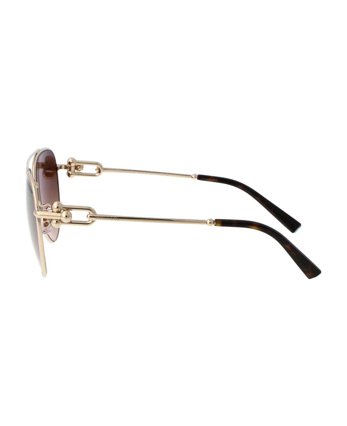 Tiffany & Co. 0tf3092 Sunglasses - 60213B Pale Gold