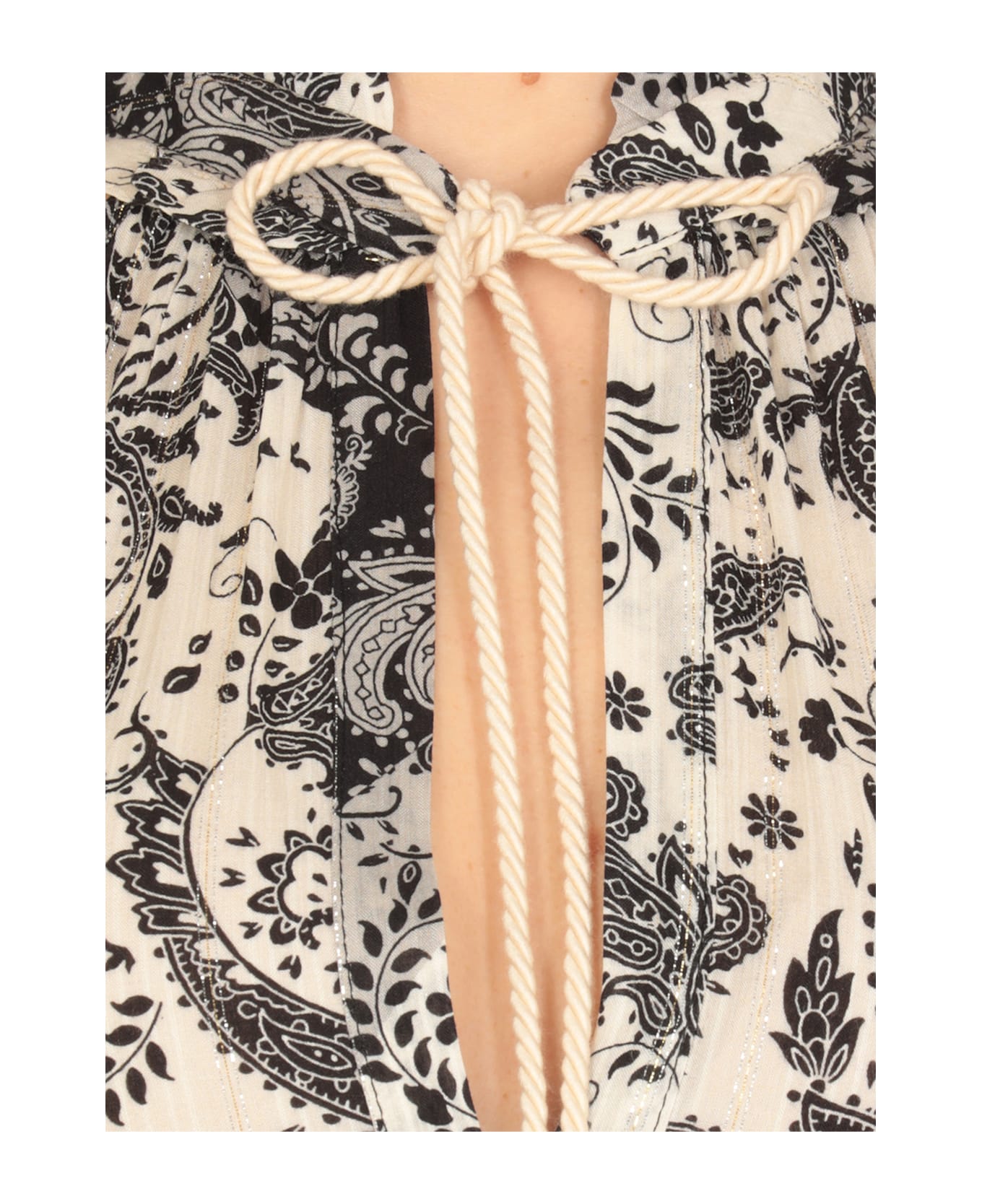 Miss Bikini Viscose Caftan - Ivory
