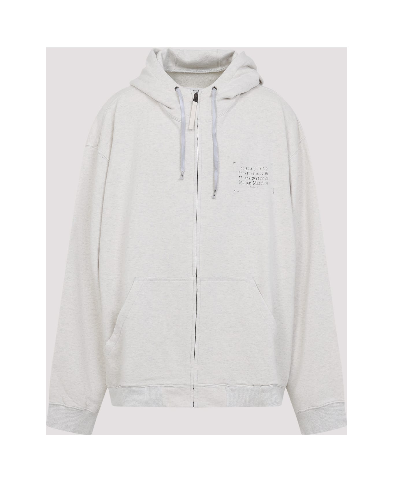 Maison Margiela Cotton Hoodie - Beige