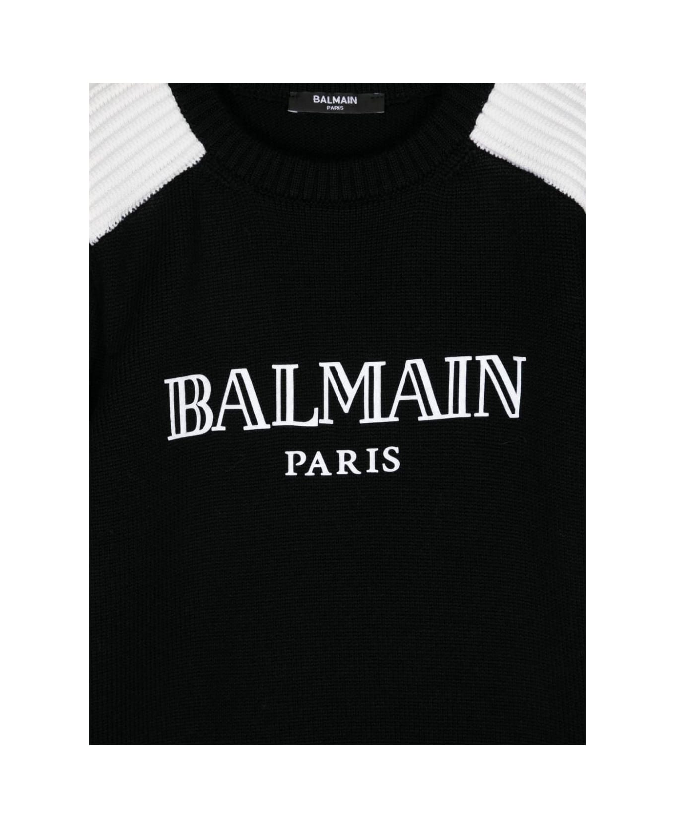 Balmain Pull Con Logo - Black