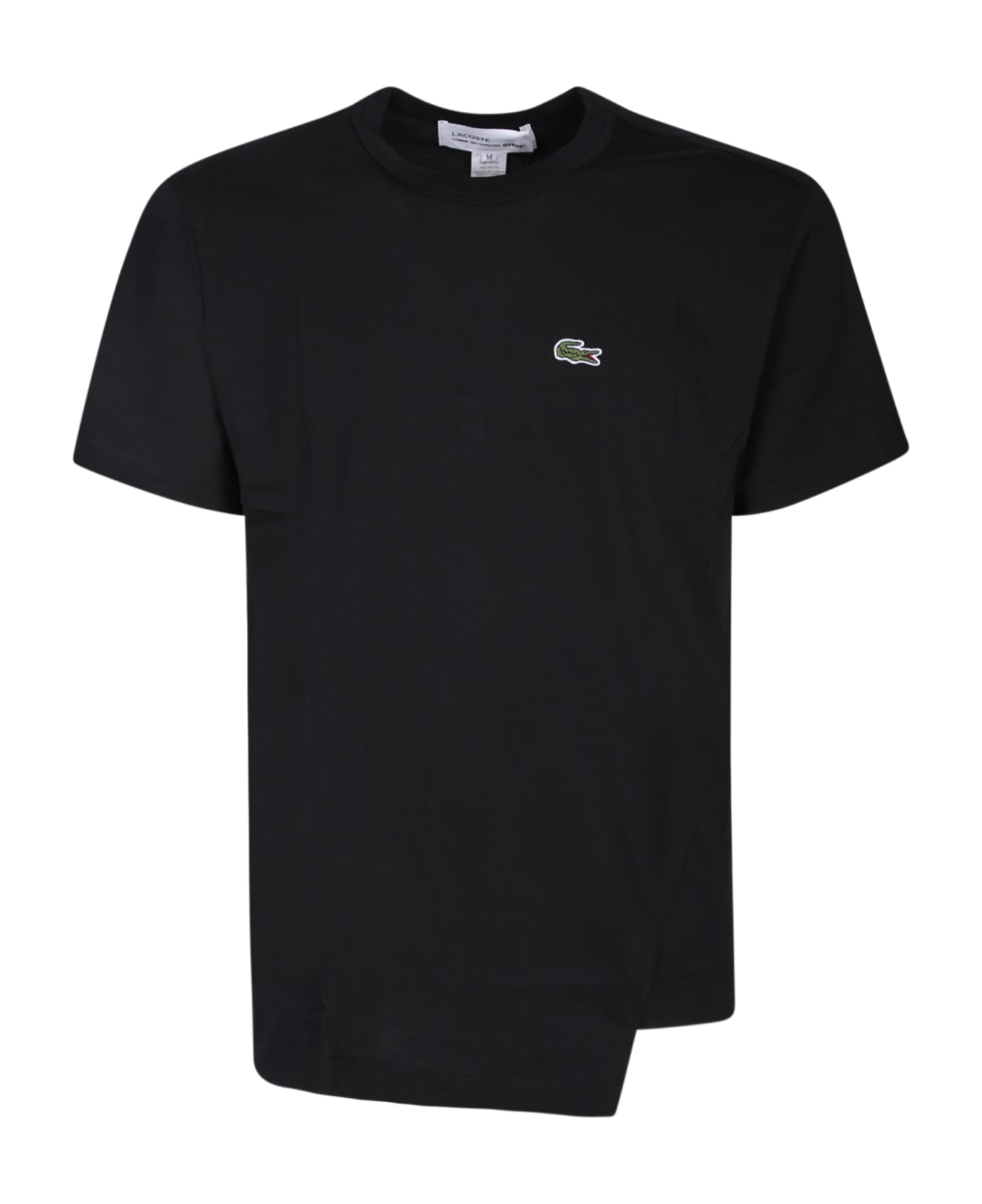 Comme des Garçons Shirt Asymmetric Black T-shirt - Black