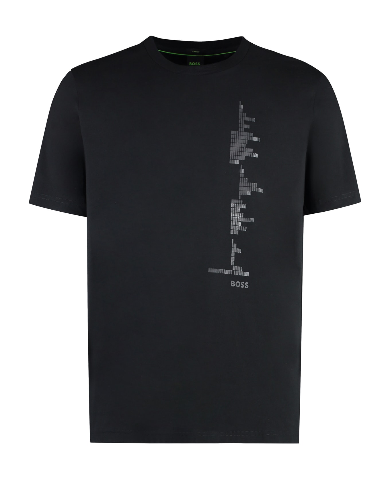Hugo Boss Cotton Crew-neck T-shirt - black