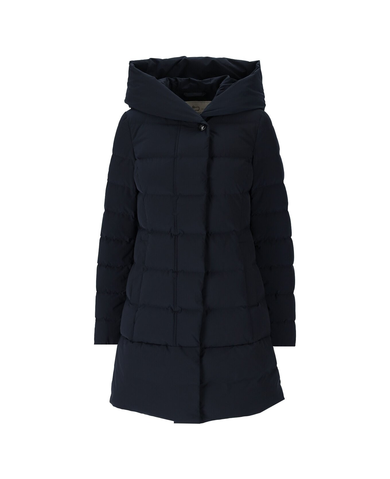 Woolrich Puffy Prescott Blue Parka - Melton Blue