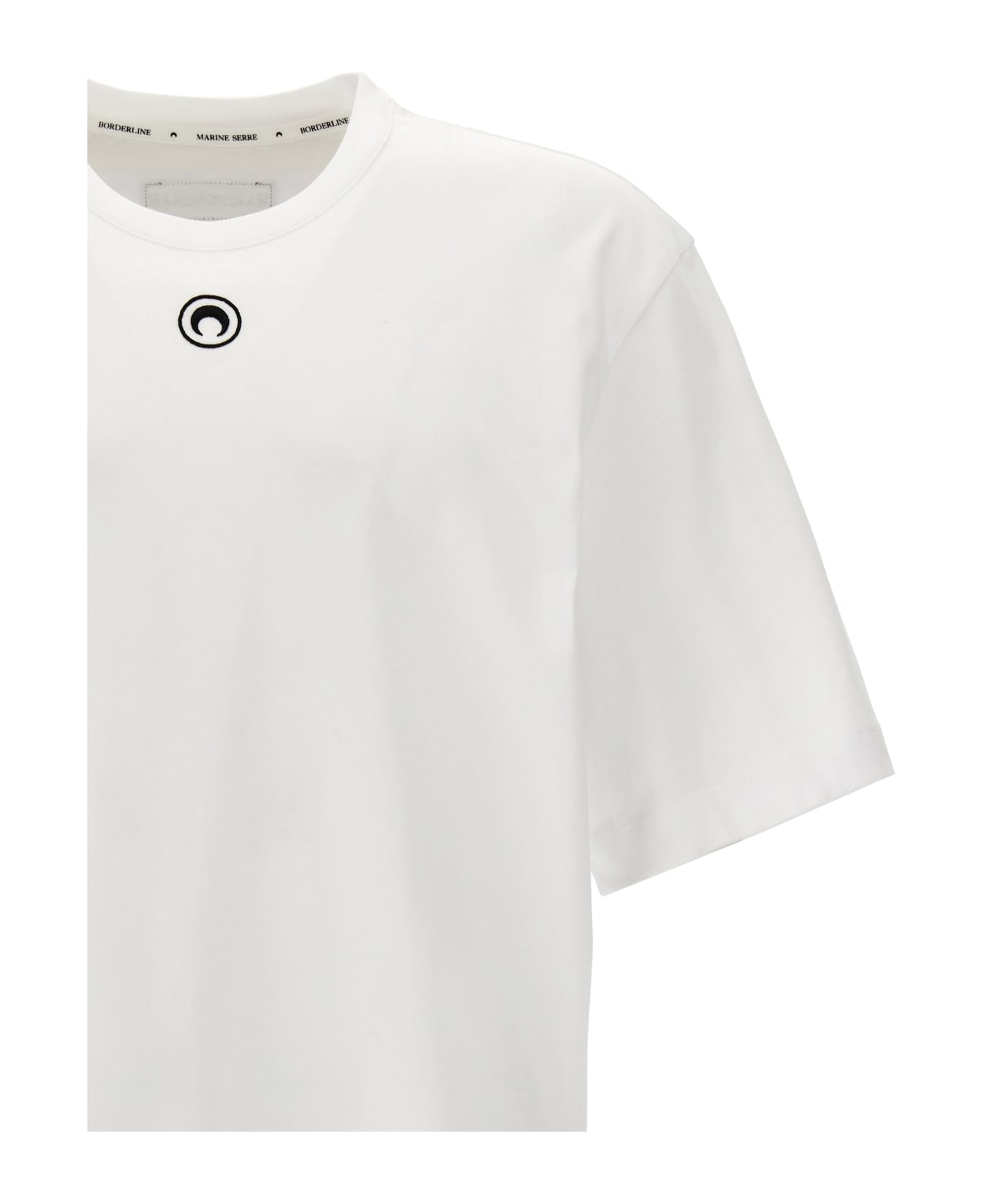 Marine Serre 'moon Logo' T-shirt - White