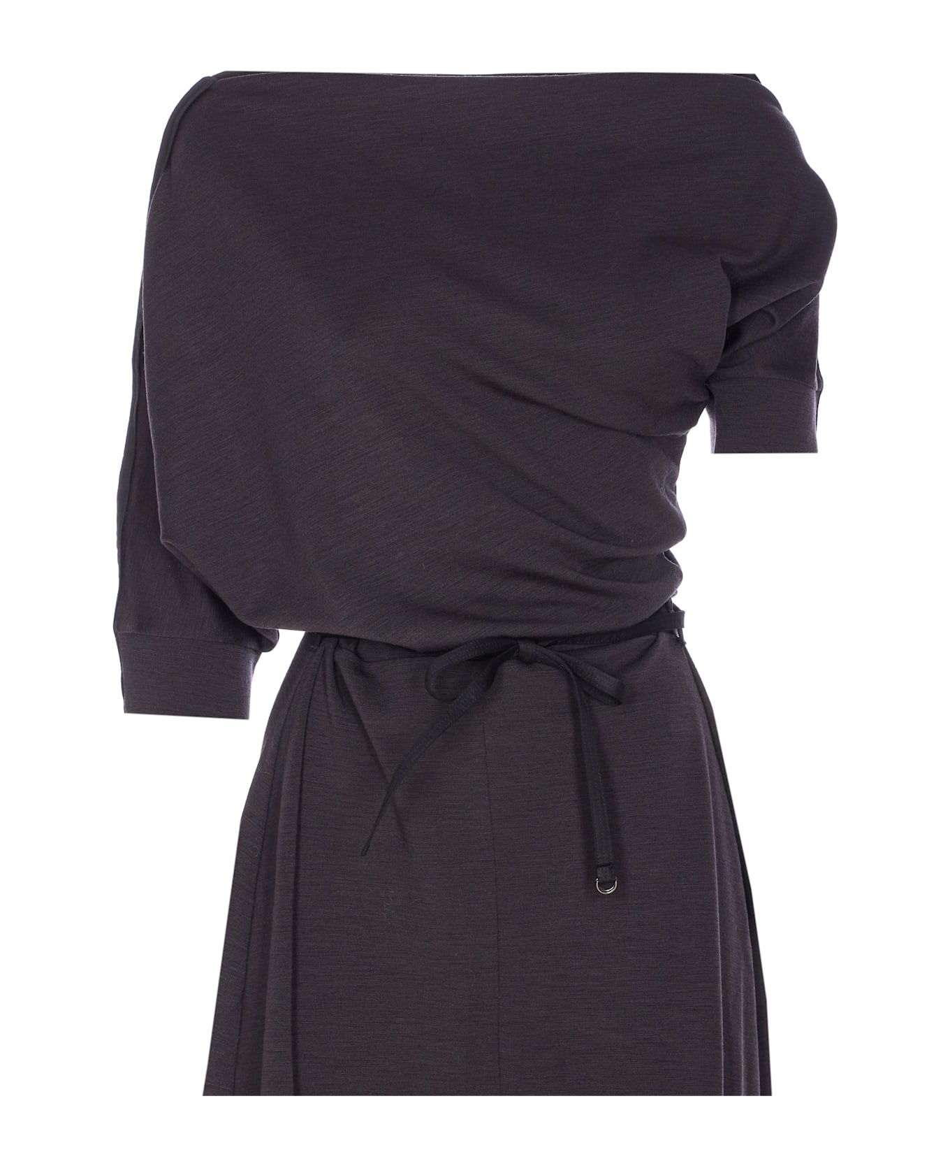 Lemaire Twisted Hem Dress - Grey