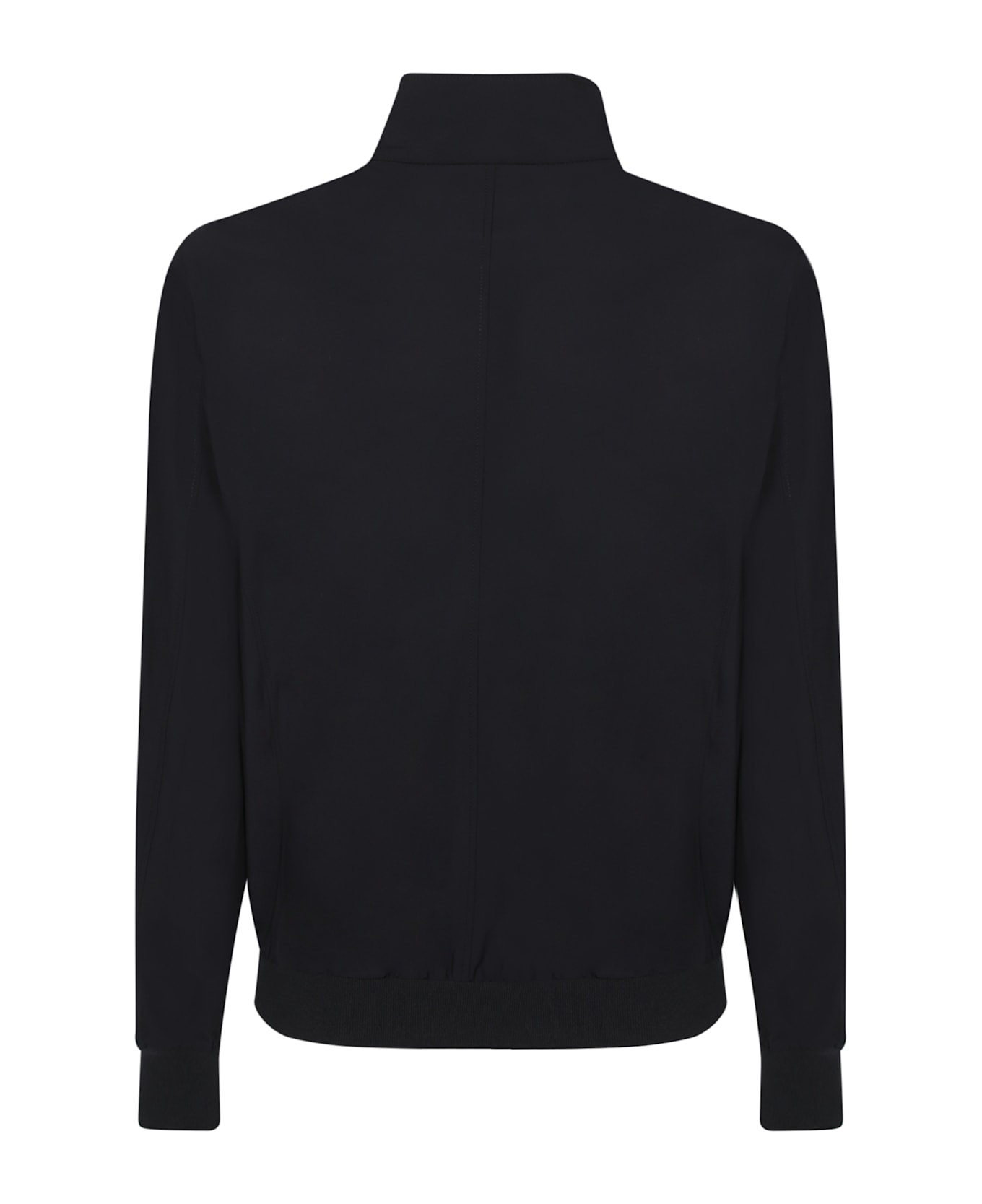 Moorer Midnight Blue Nylon Blend Albert Jacket - DARKBLU