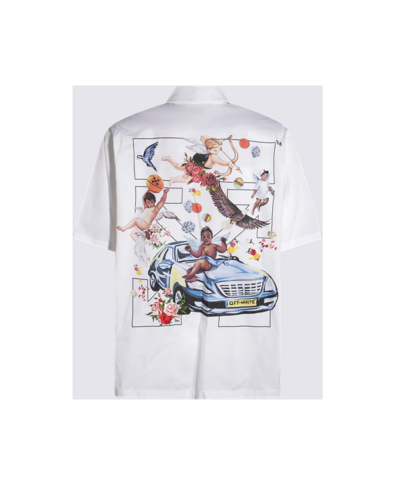 Off-White White Cotton Shirt - White