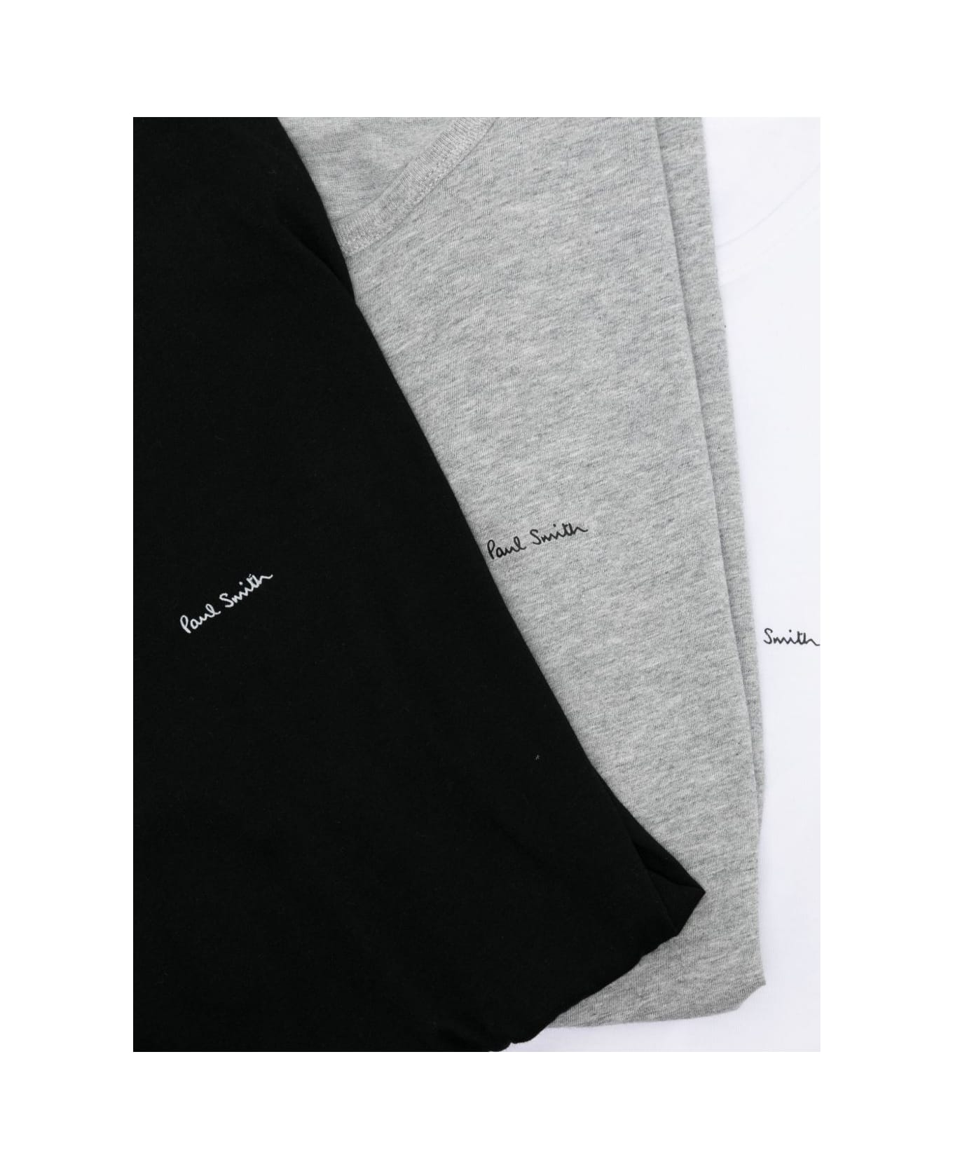 Paul Smith Organic Cotton T-shirt - 3pack - MultiColour