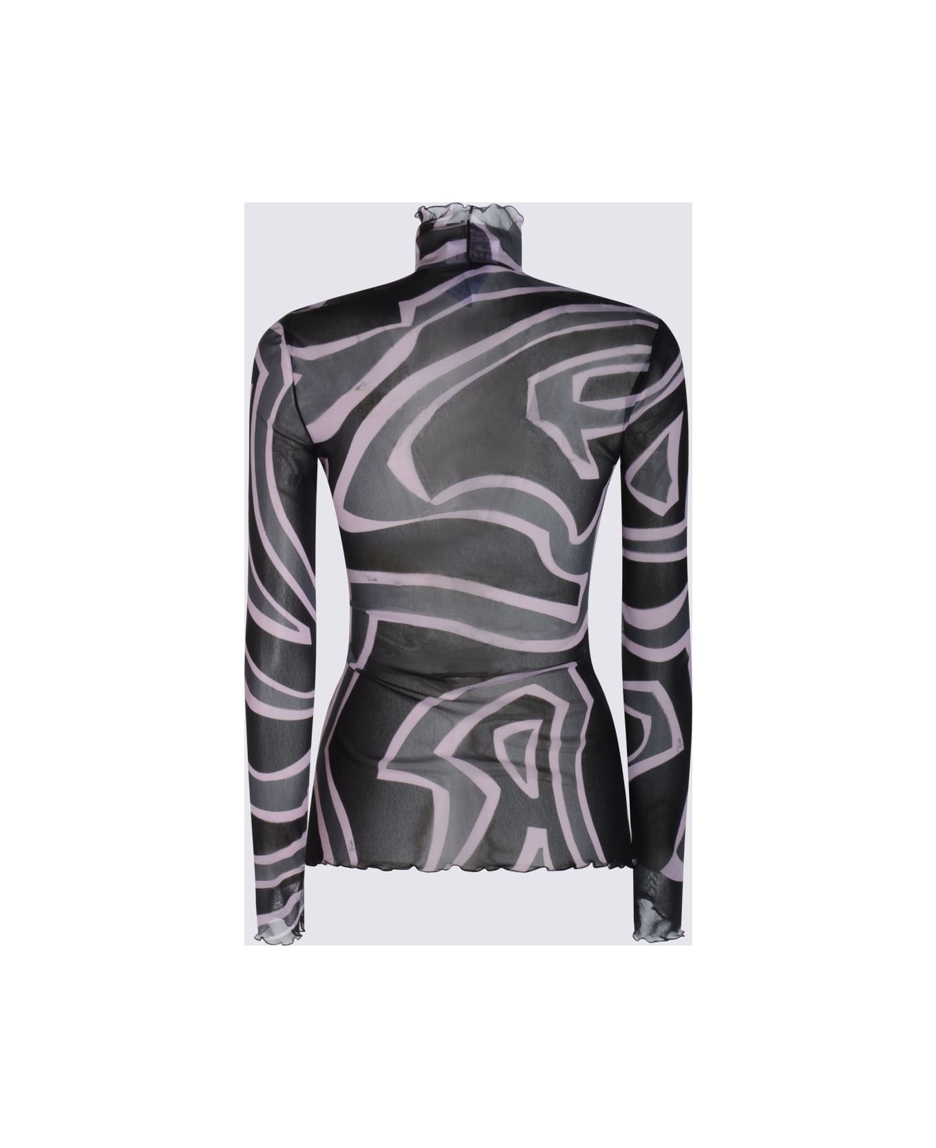Pucci Black And Pink T-shirt - Black