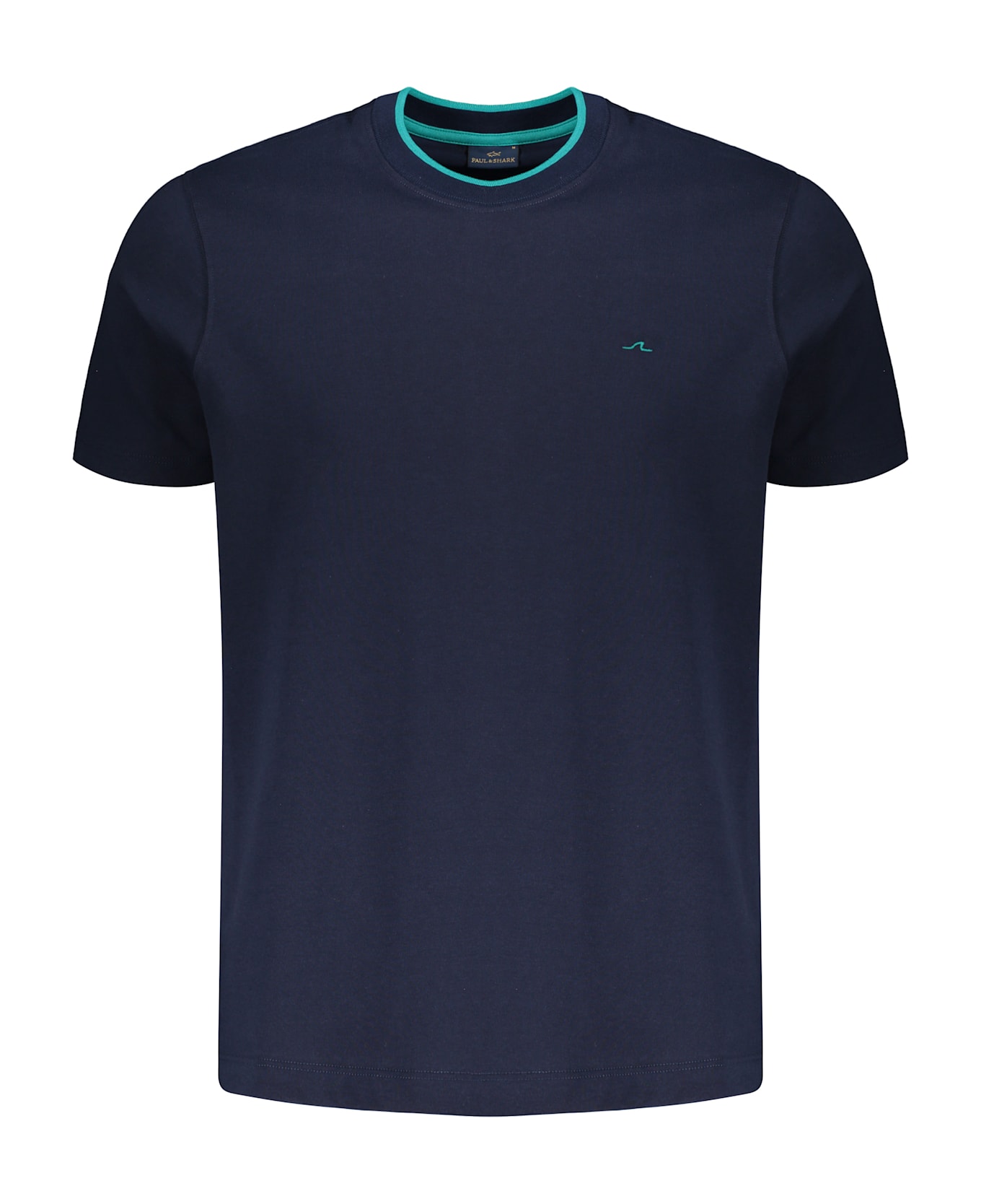 Paul&Shark Cotton T-shirt - blue