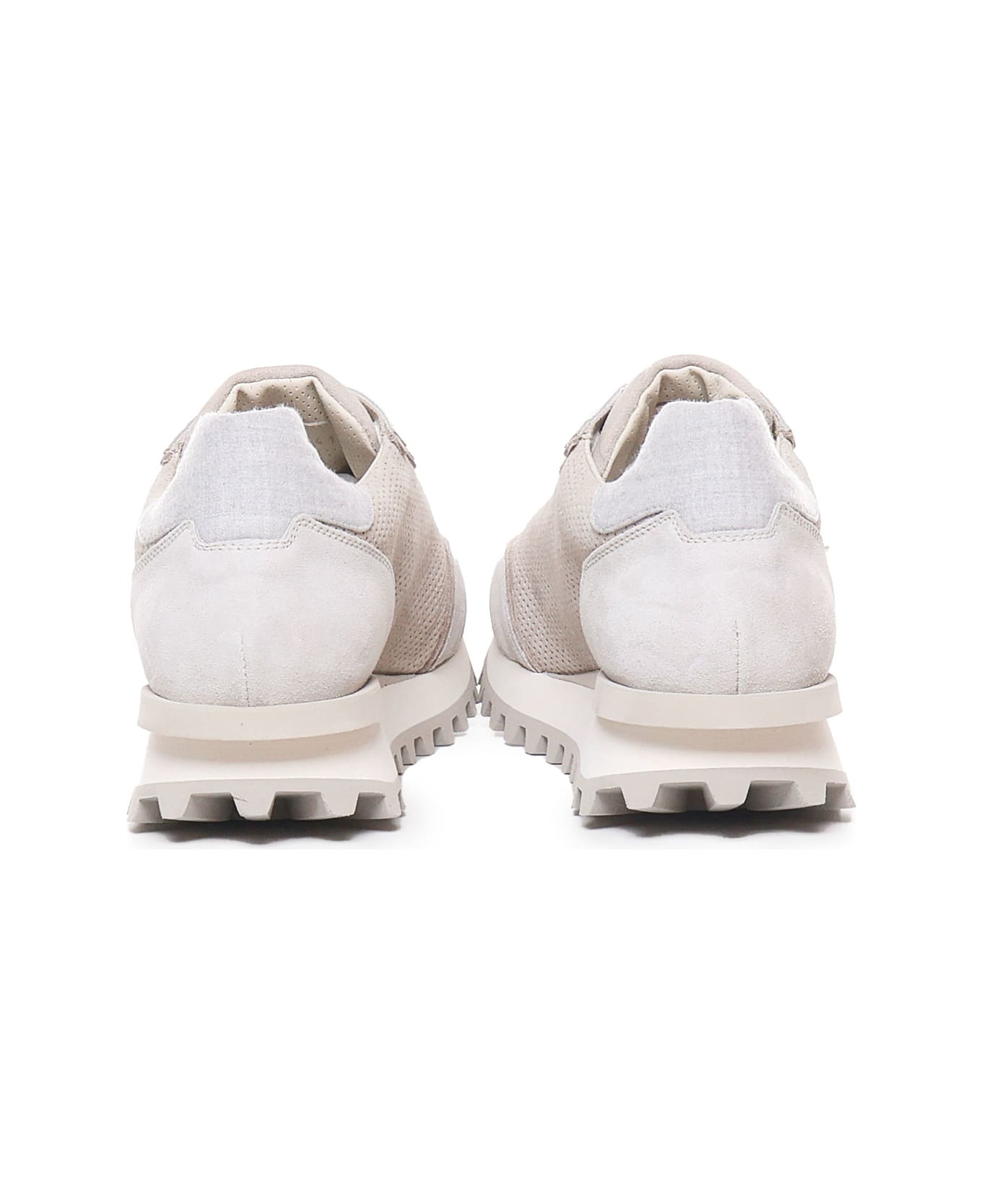 Eleventy Sneakers With Notched Sole