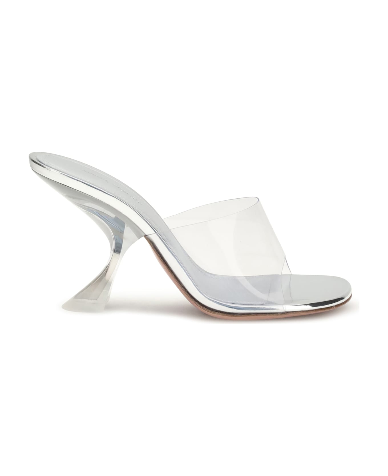 Amina Muaddi Taylor Glass Sandals