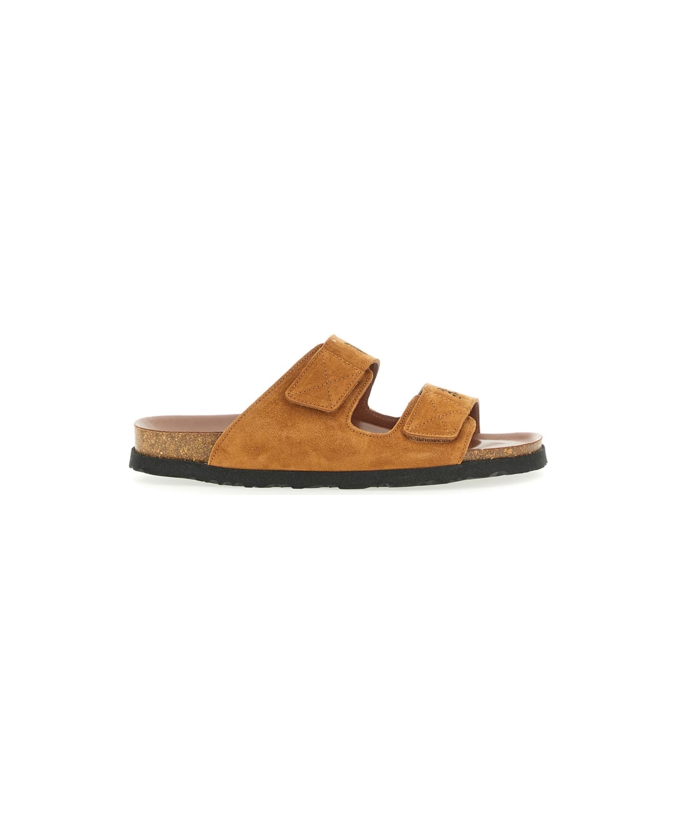 Palm Angels Leather Sandal - BEIGE その他各種シューズ
