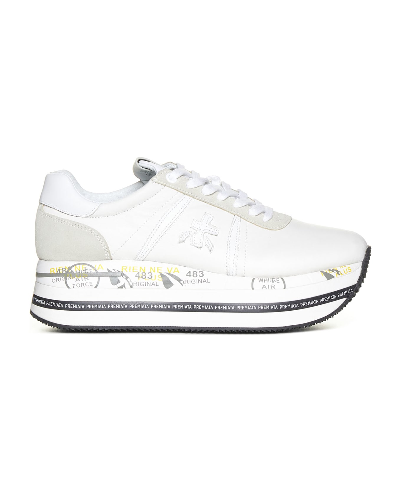Premiata Sneakers - Beige/white