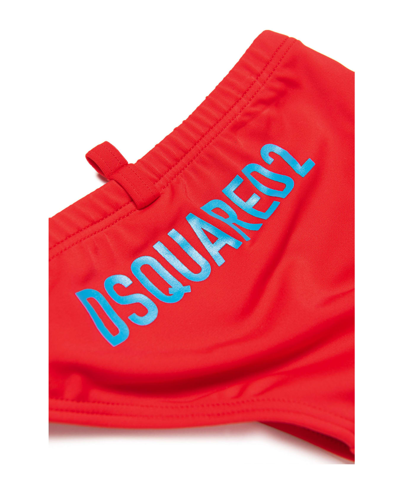 Dsquared2 D2m82b-eco Sw Boxer Dsquared Red Brief Swimming Costume - Fiery red
