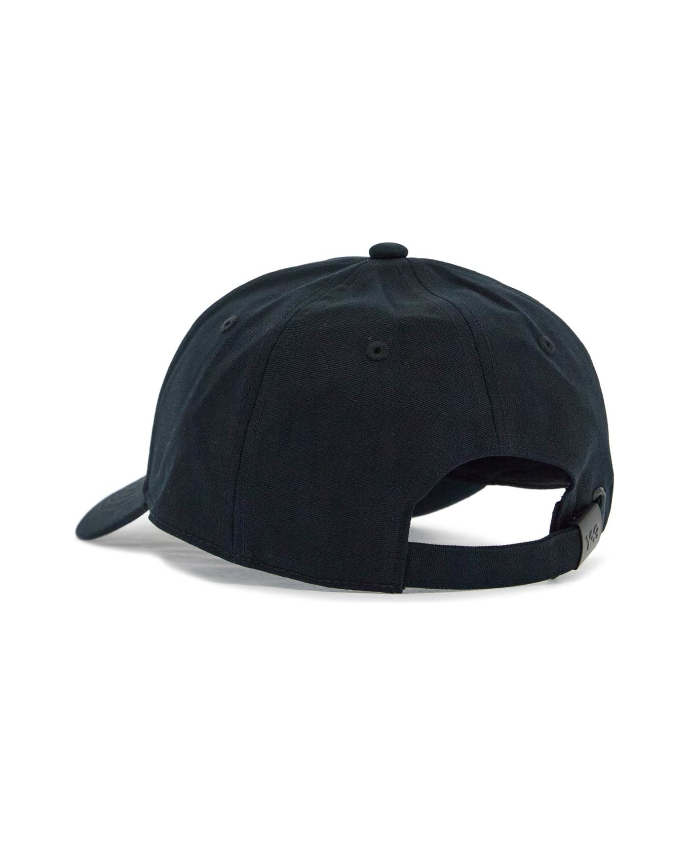 Y-3 Logo Cap - Black