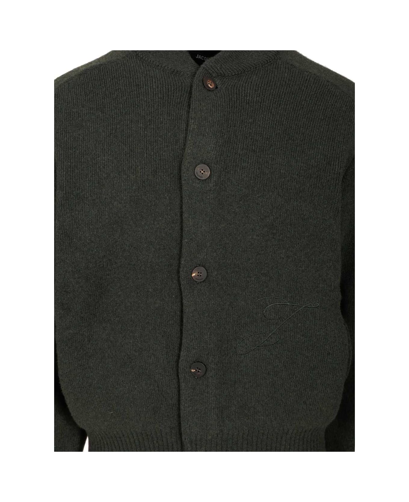 Jacquemus Pallone Cardigan - DARK KHAKI